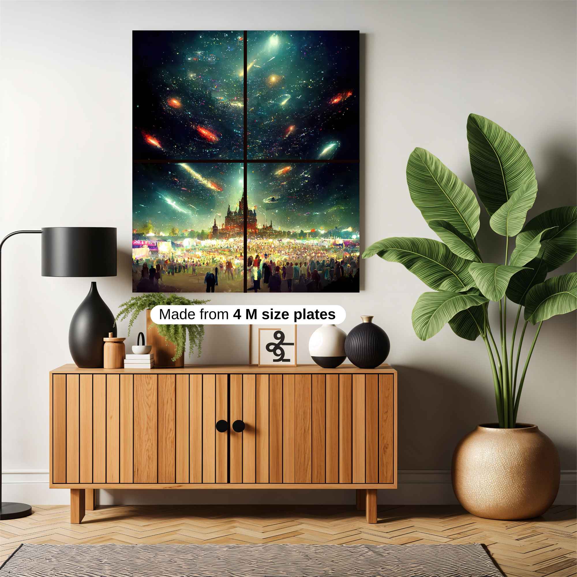 Cosmic Celebration Safe Wall Magnetic / M