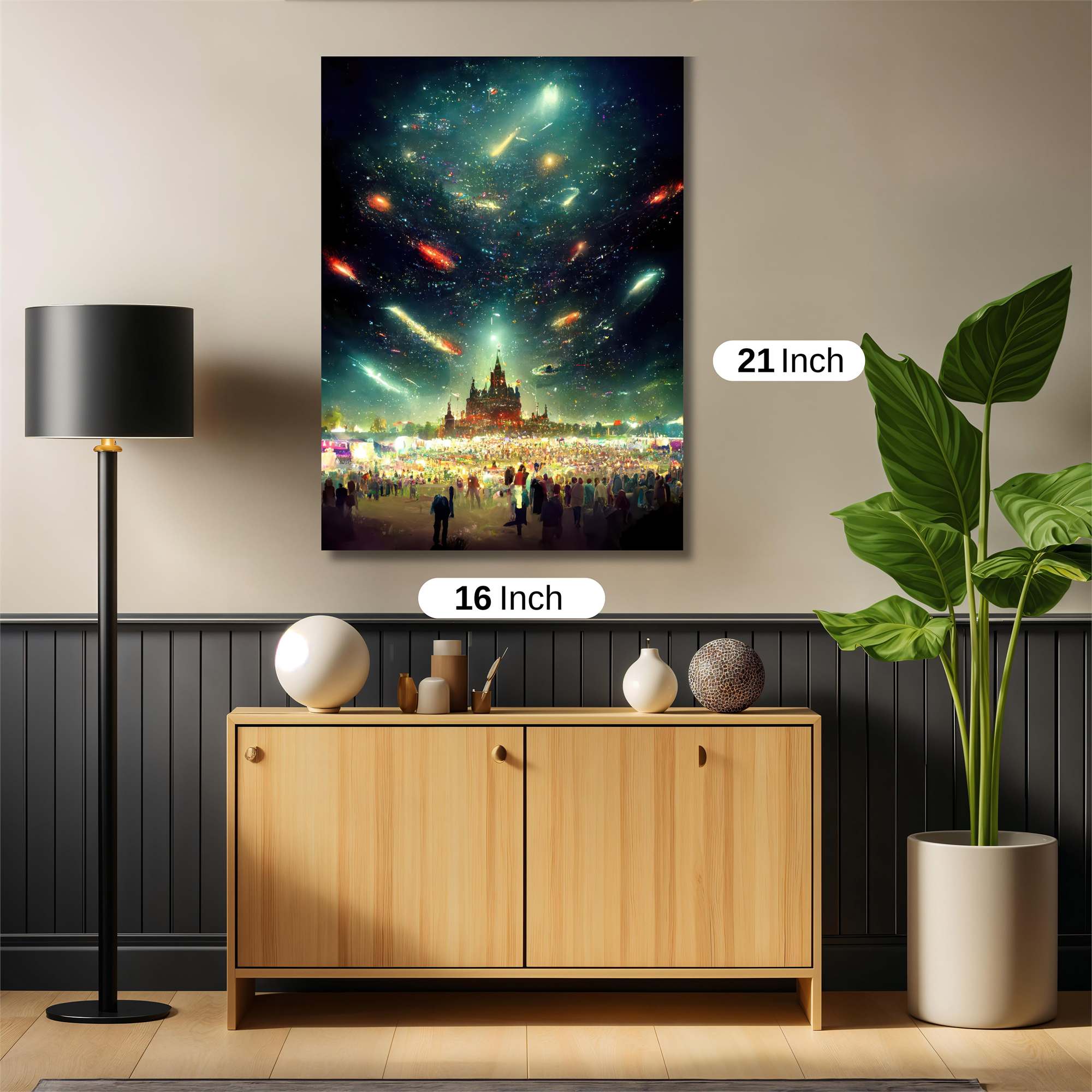 Cosmic Celebration Safe Wall Magnetic / M