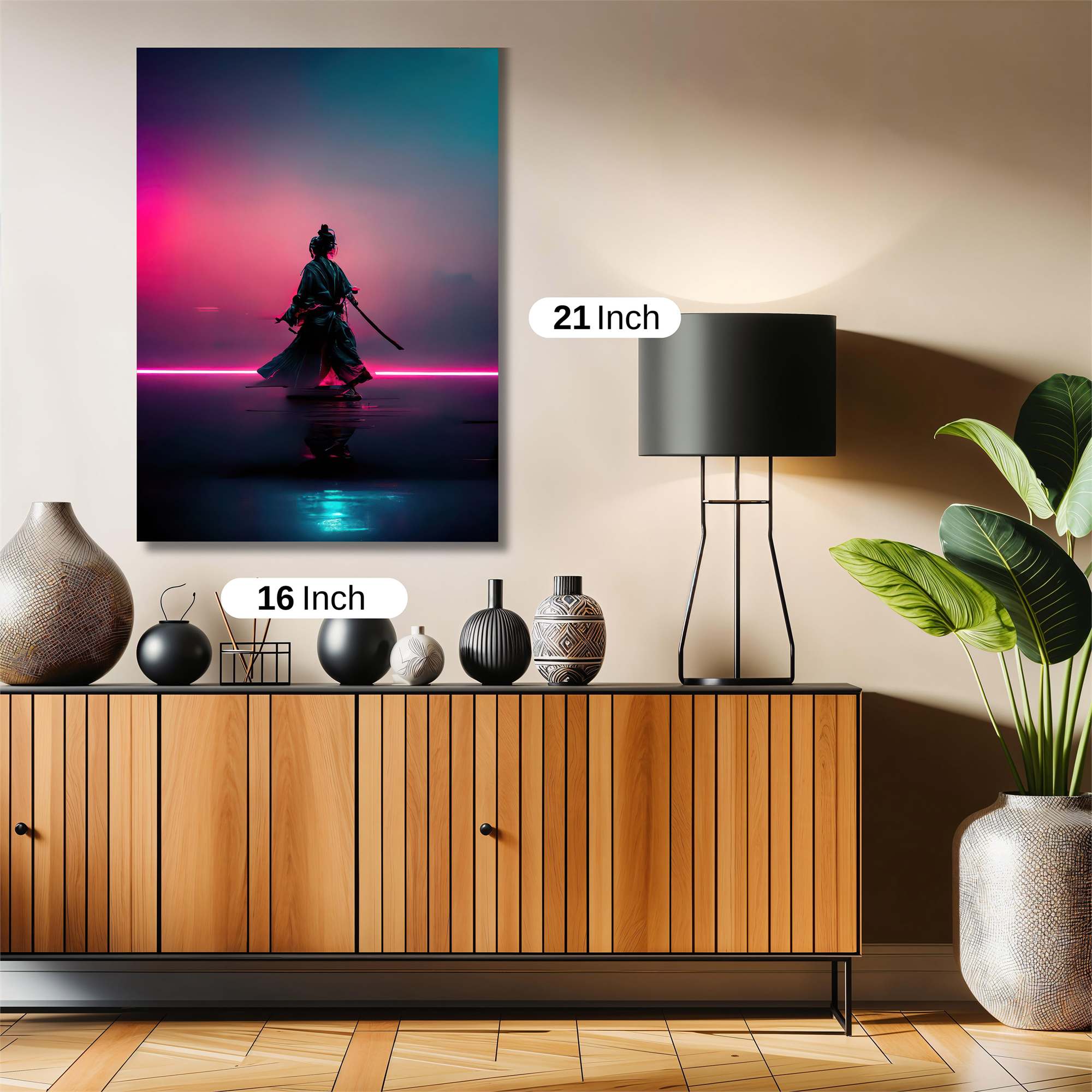 Samurai Serenity Safe Wall Magnetic / M