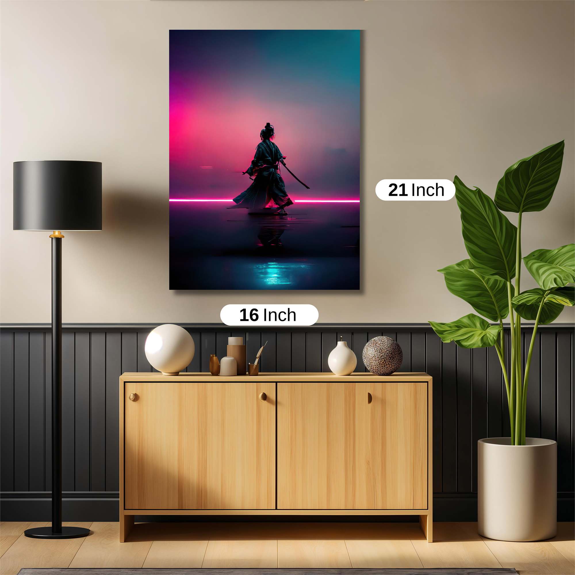 Samurai Serenity Safe Wall Magnetic / M