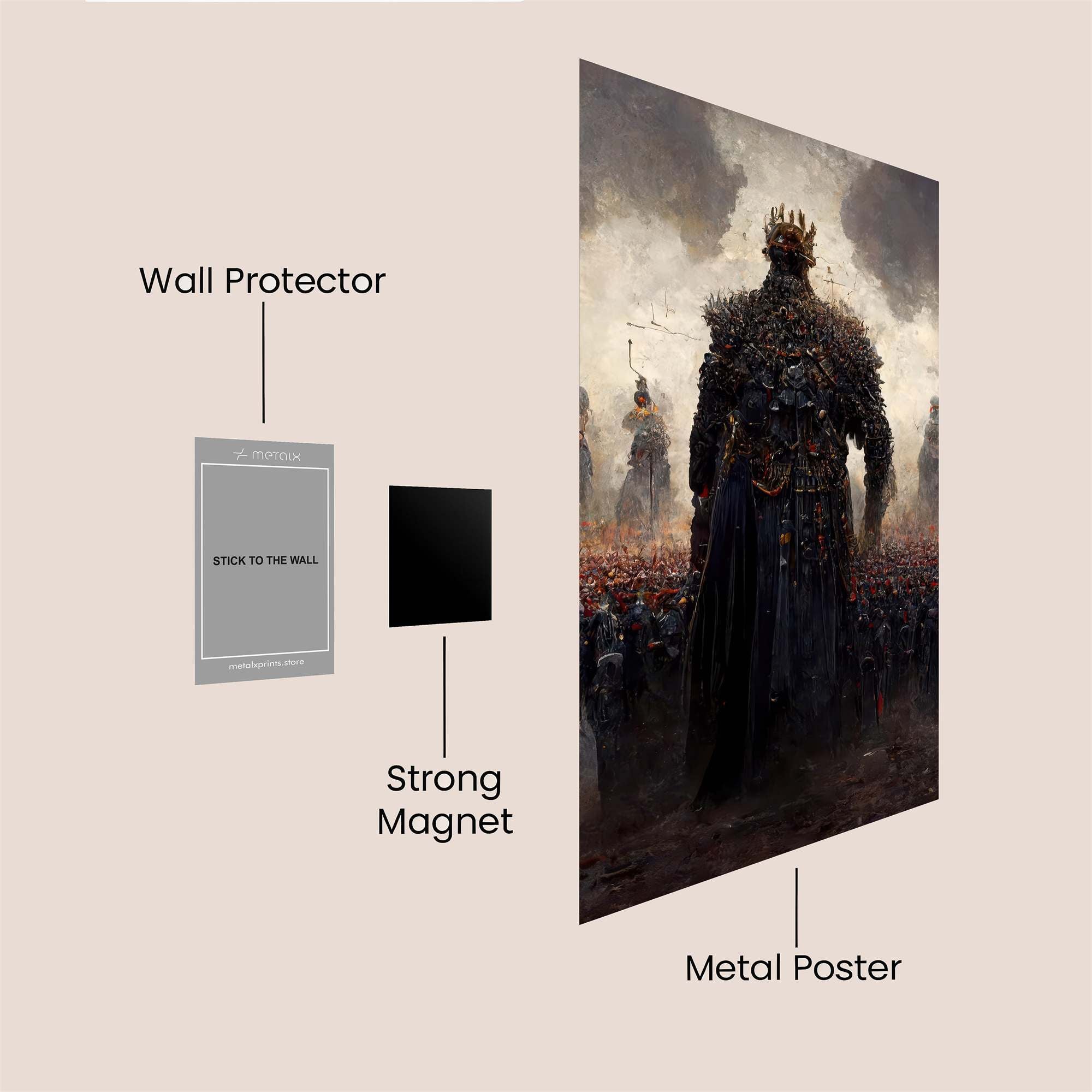 King Despair Safe Wall Magnetic / M