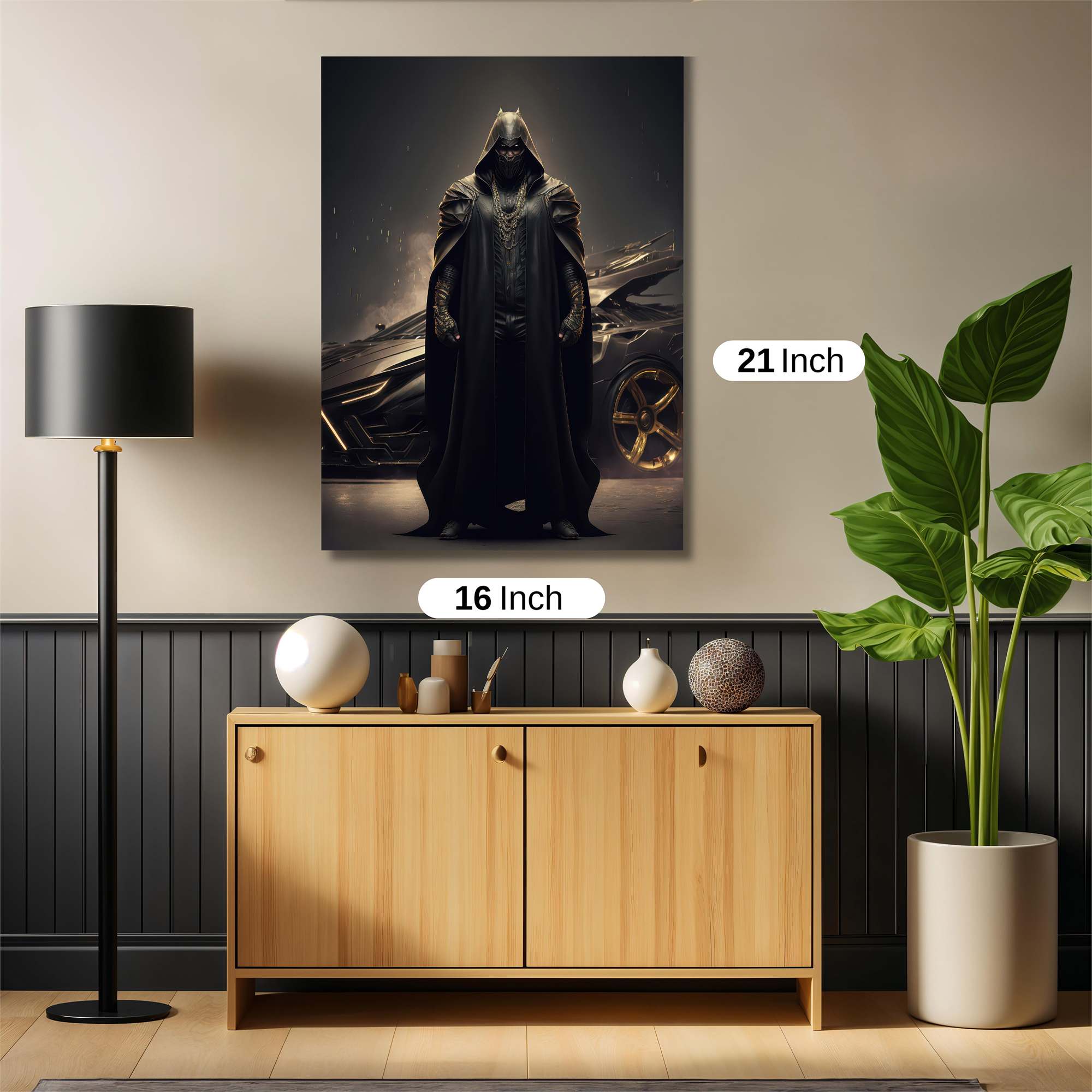 Batman Enigmatic Safe Wall Magnetic / M