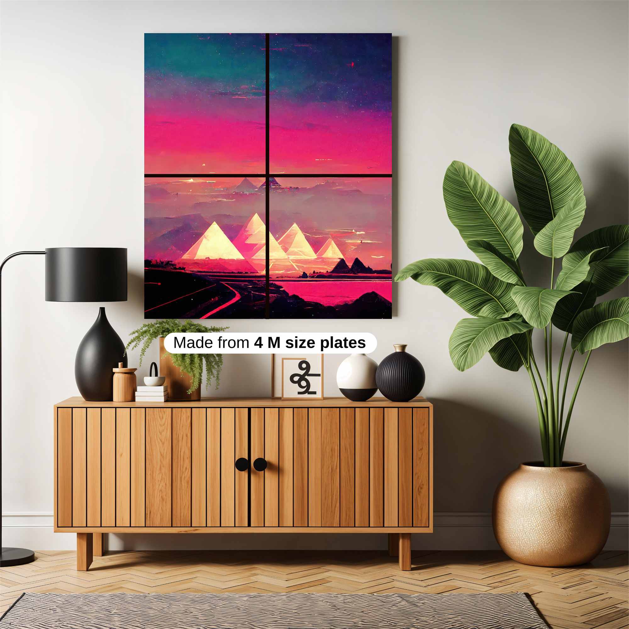 Pyramids Dream Safe Wall Magnetic / M