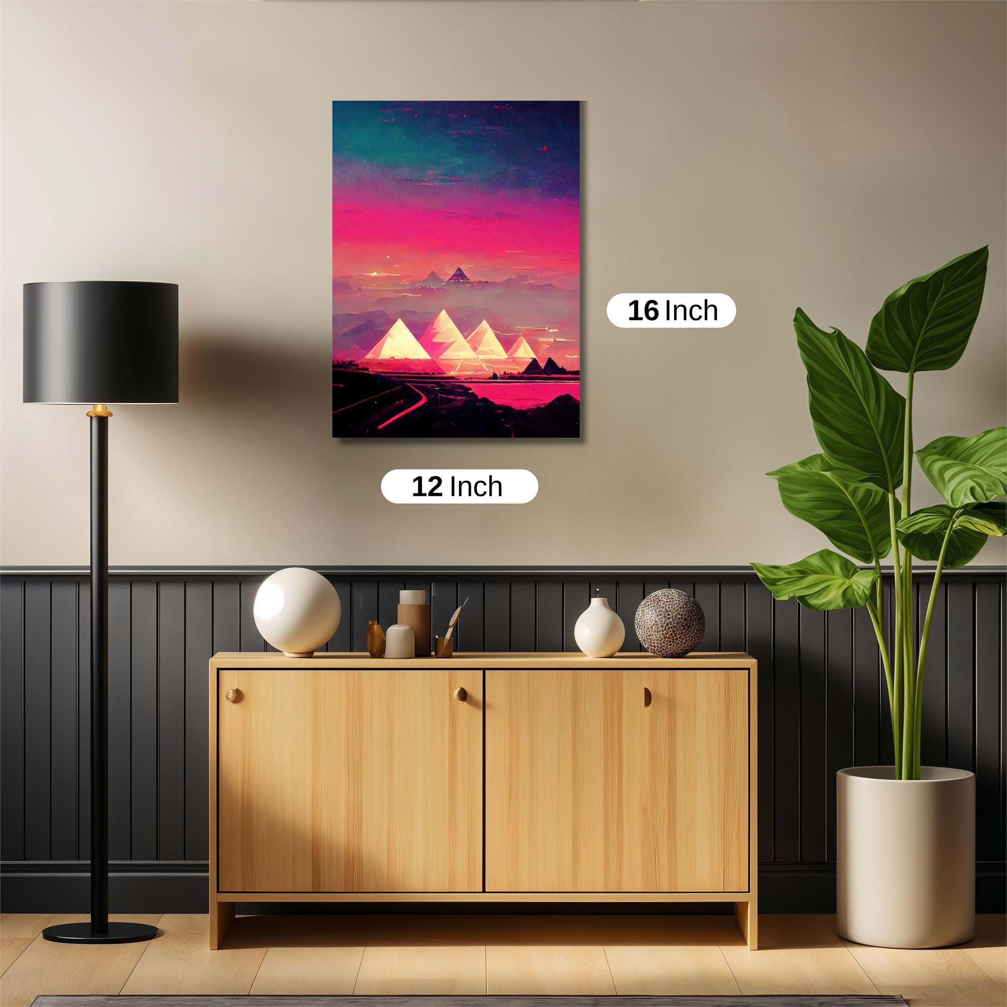 Pyramids Dream Safe Wall Magnetic / M