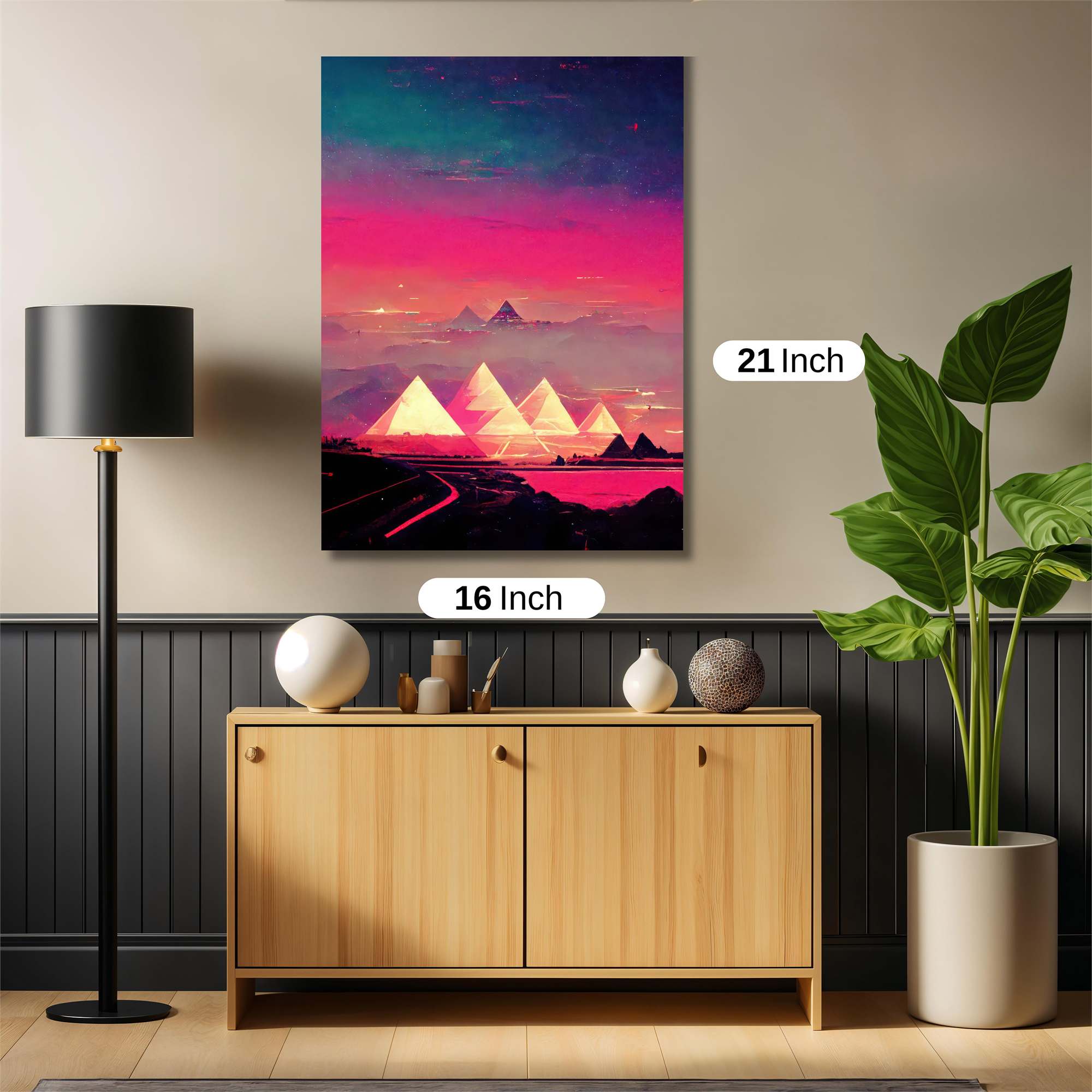Pyramids Dream Safe Wall Magnetic / M