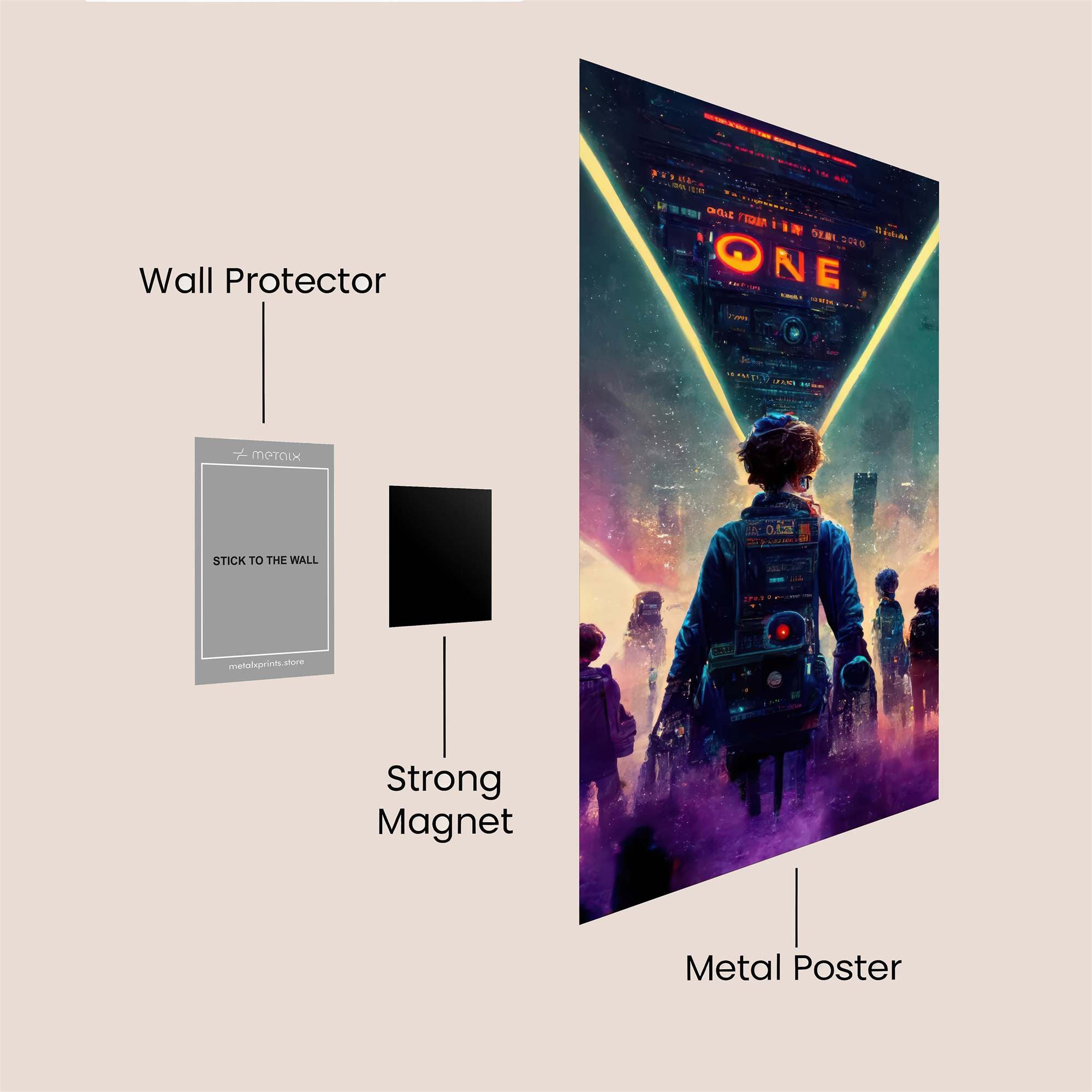 One Odyssey Safe Wall Magnetic / M