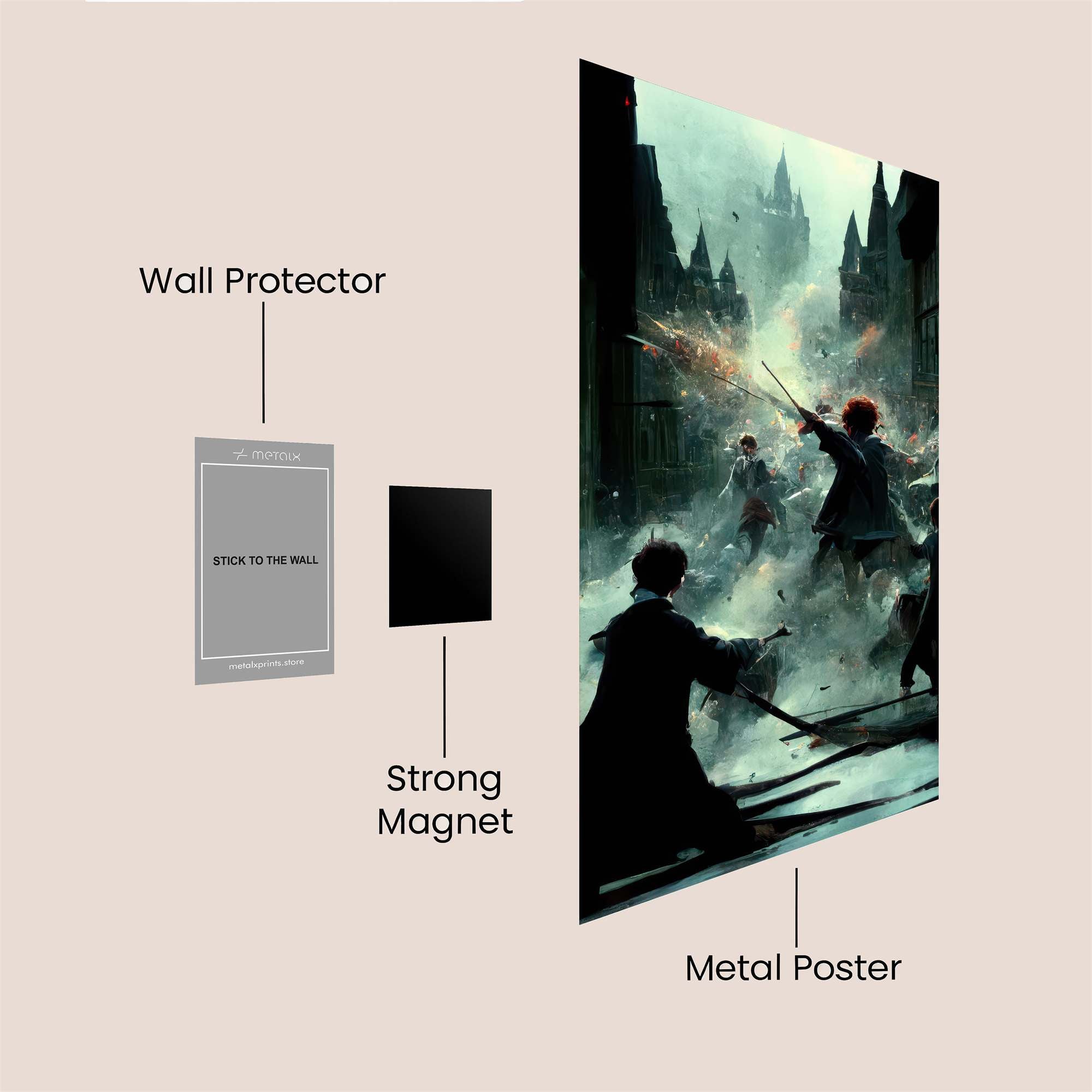 Wizarding Havoc Safe Wall Magnetic / M