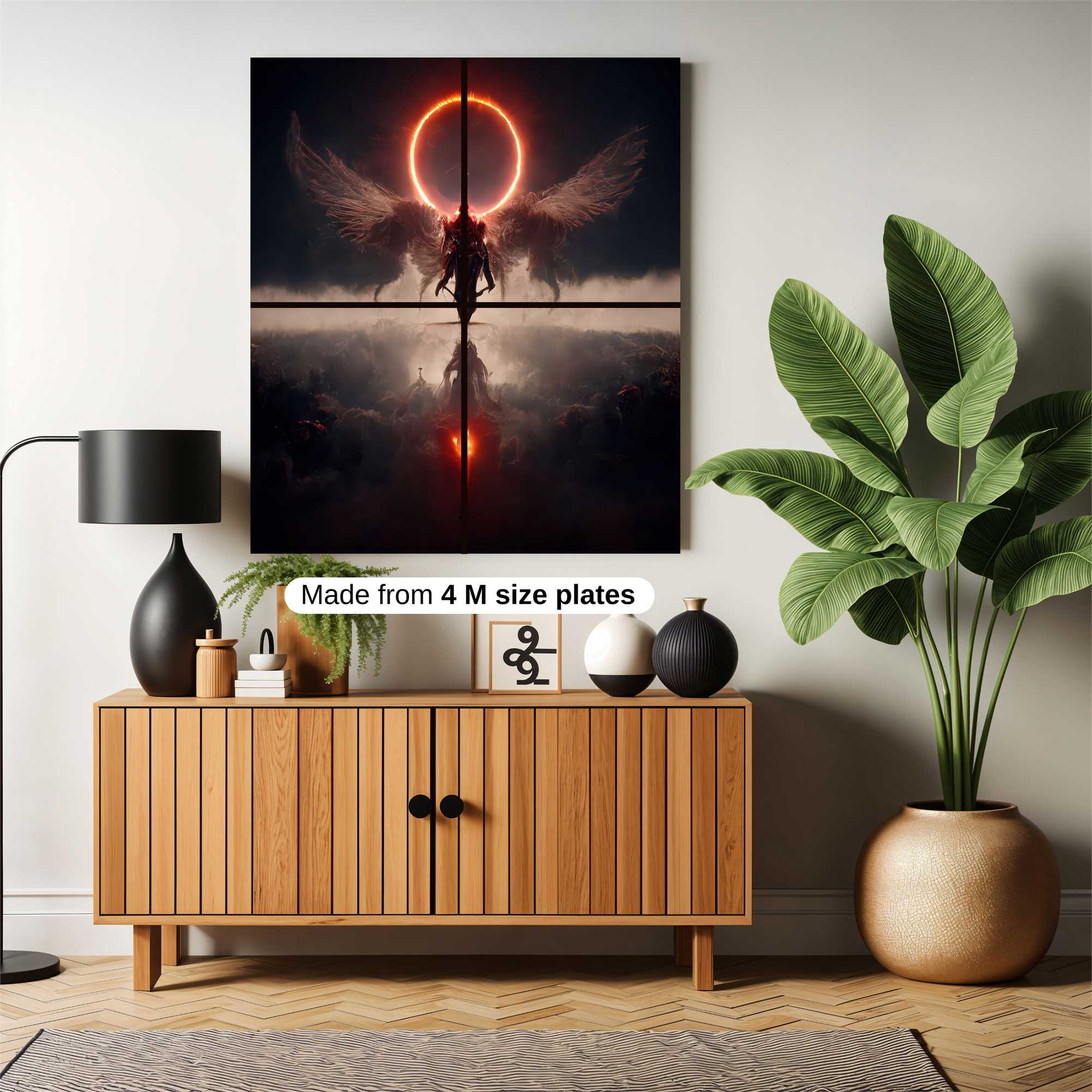 Angel Descent Safe Wall Magnetic / M