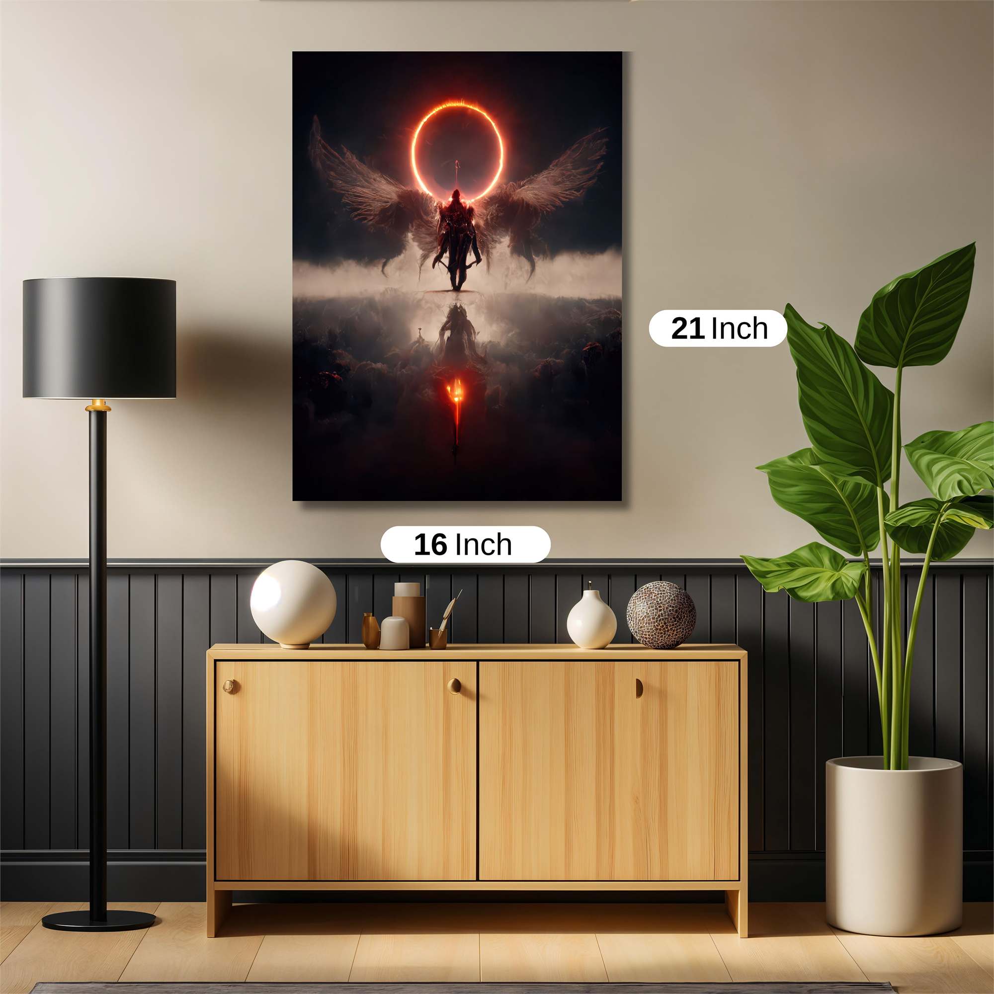 Angel Descent Safe Wall Magnetic / M