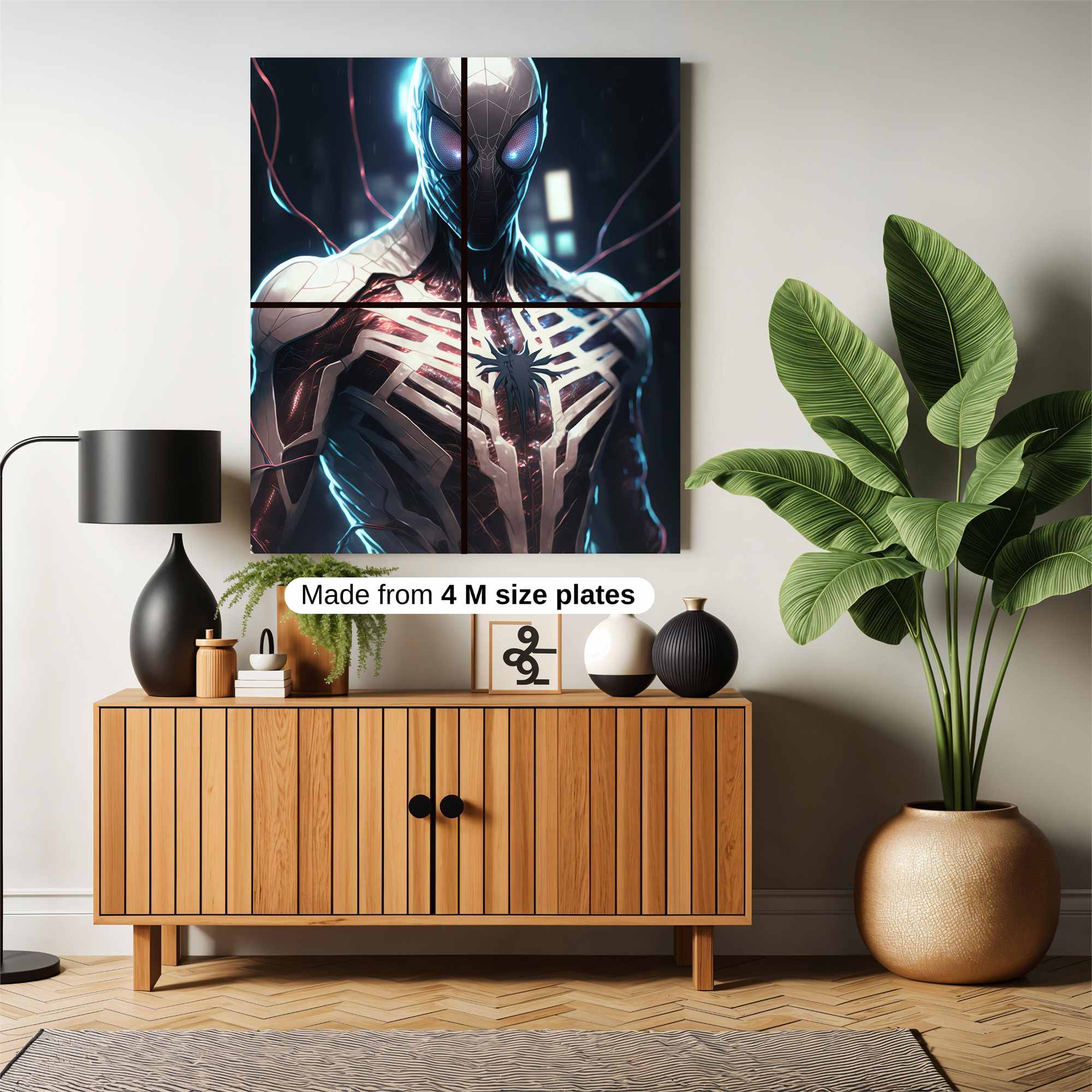 Spider Eerie Safe Wall Magnetic / M