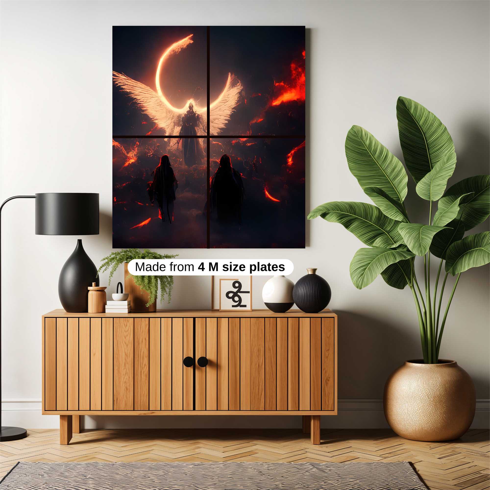 Angel Ascendant Safe Wall Magnetic / M
