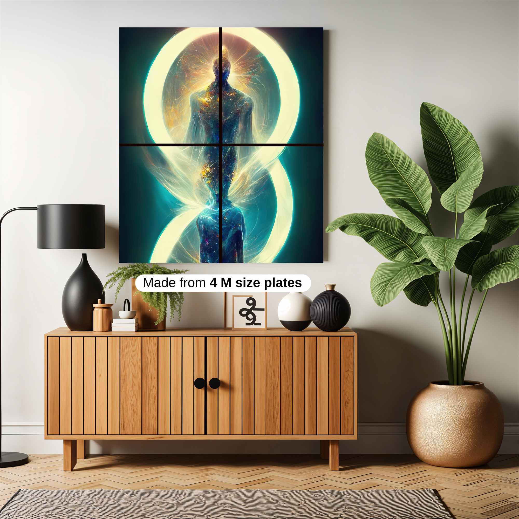 Cosmic Ascension Safe Wall Magnetic / M