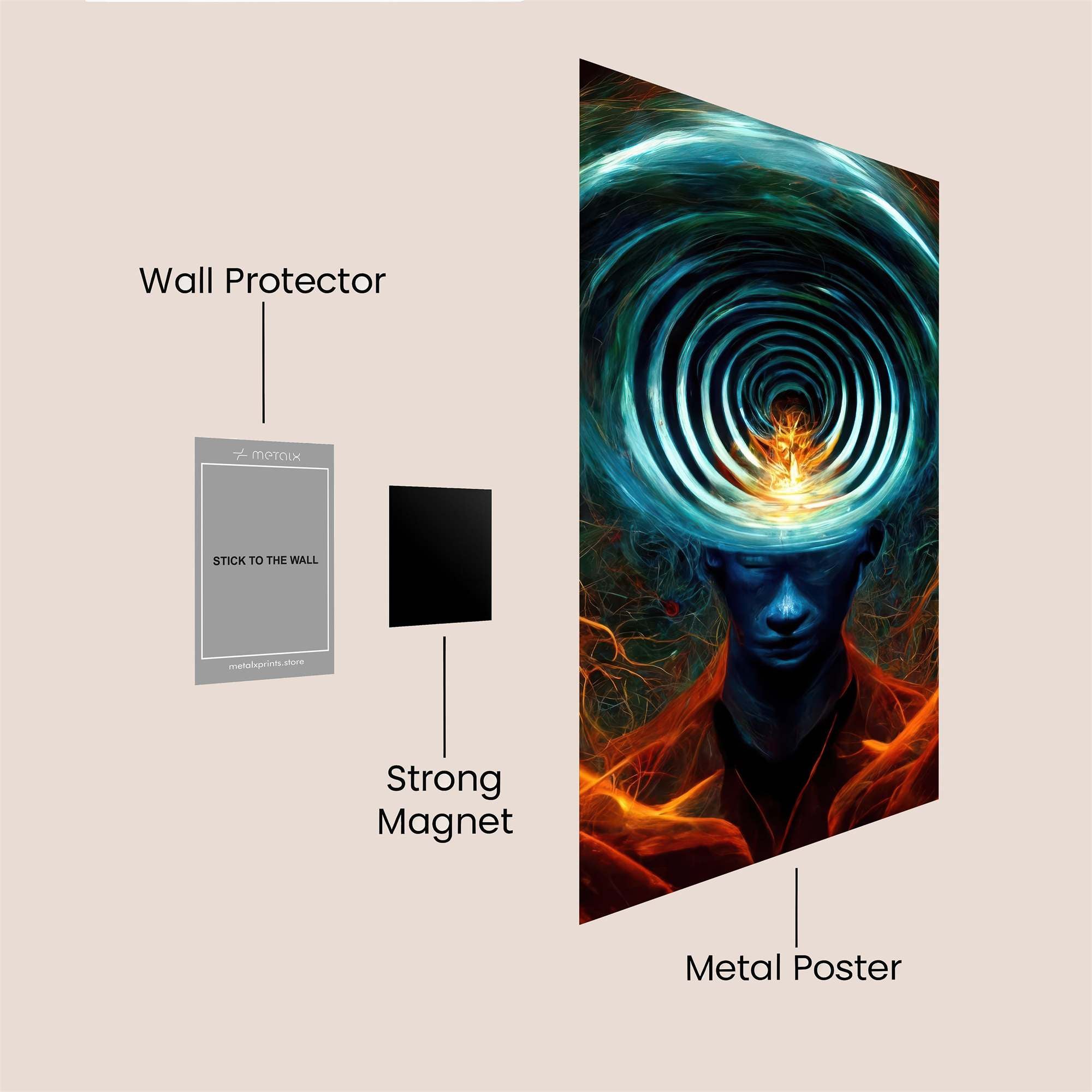 Mind Vortex Safe Wall Magnetic / M
