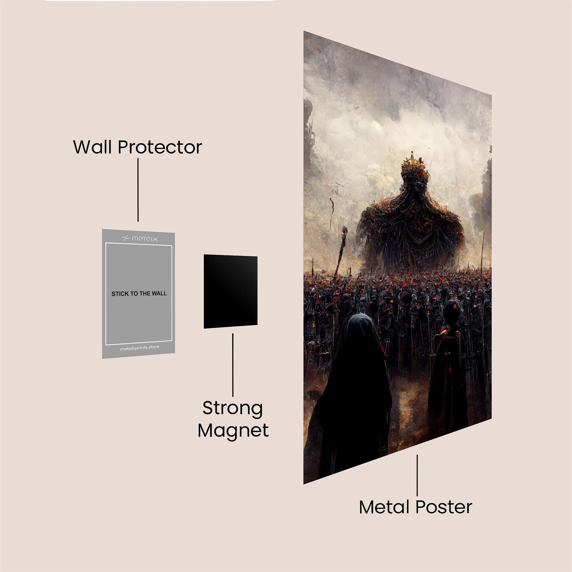 King Dread Safe Wall Magnetic / M