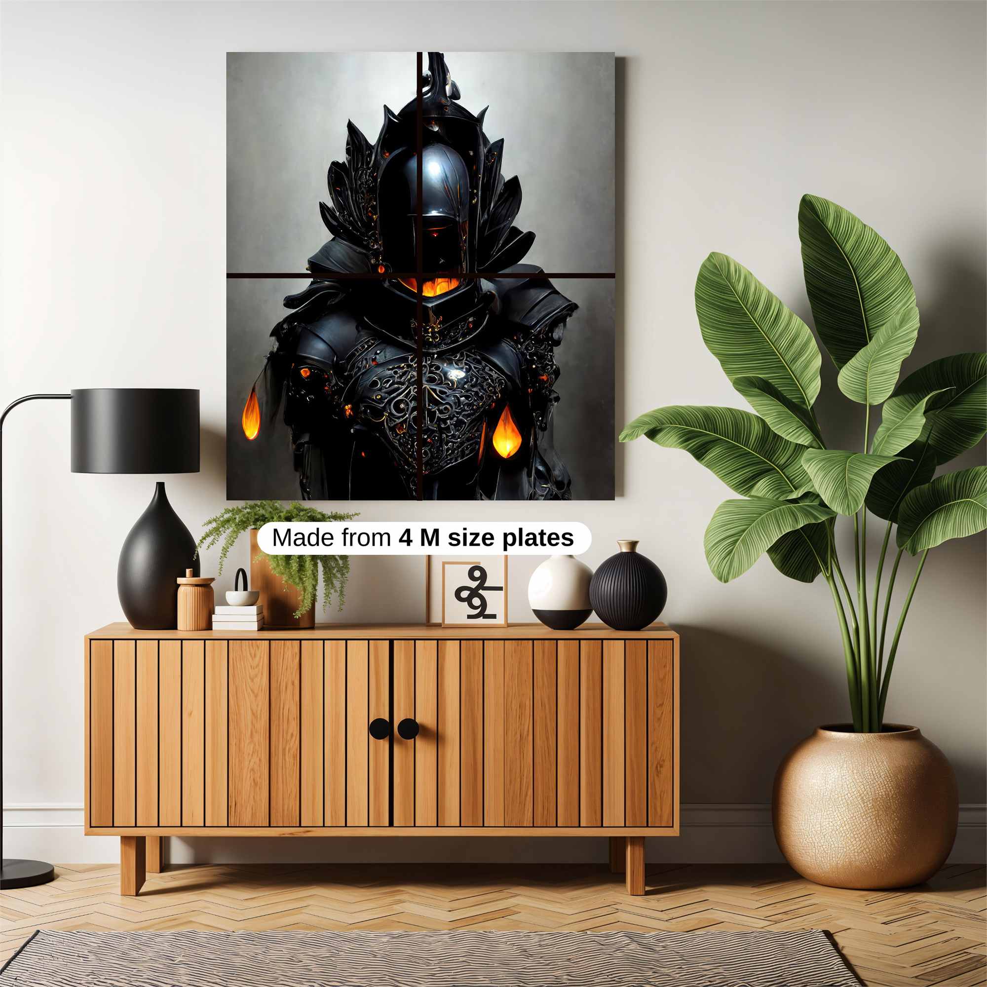 Infernal Knight Safe Wall Magnetic / M