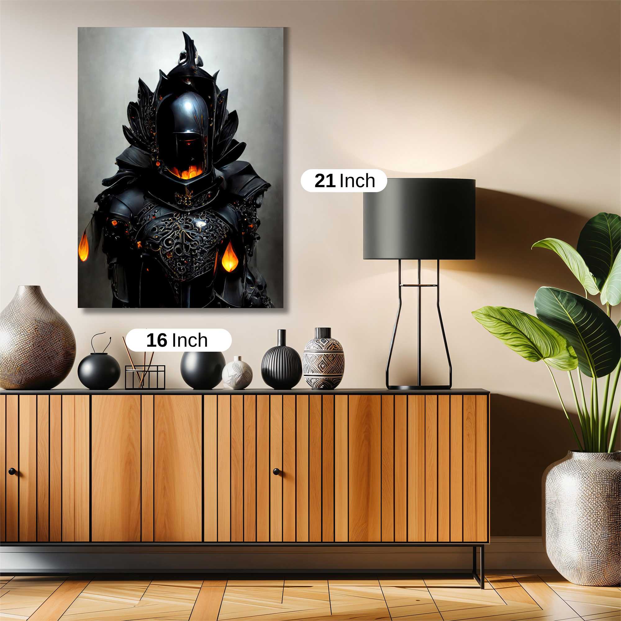 Infernal Knight Safe Wall Magnetic / M