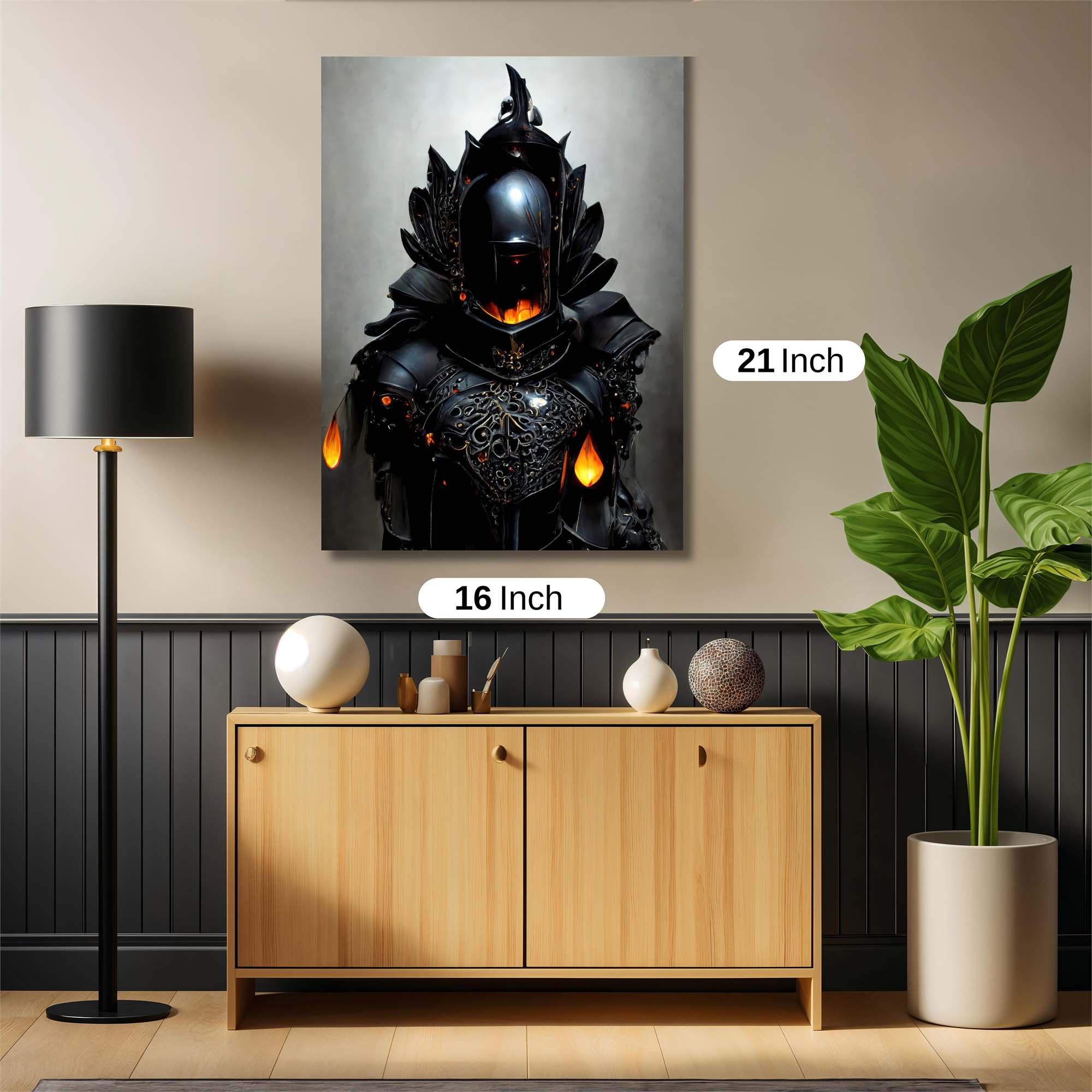 Infernal Knight Safe Wall Magnetic / M
