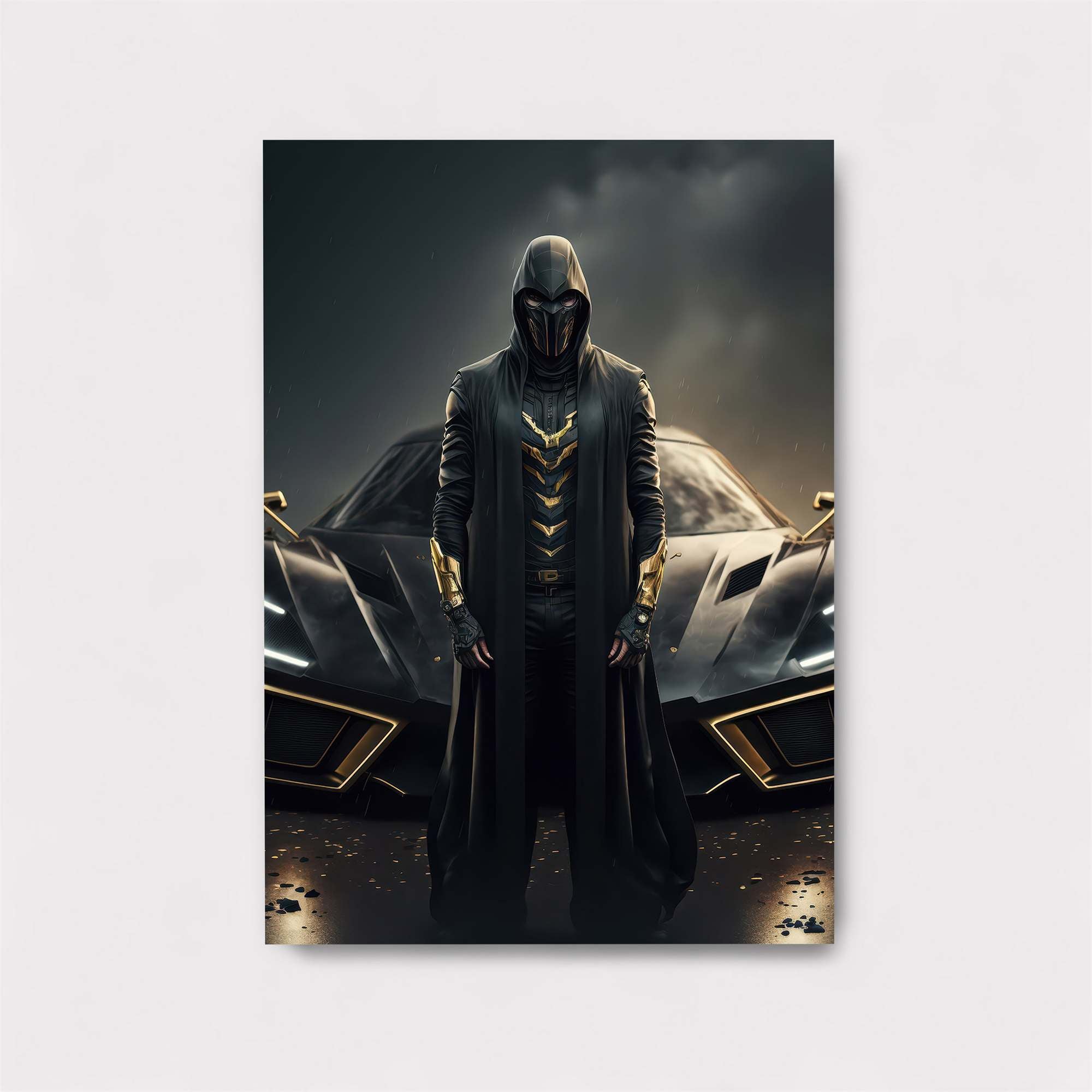 Ghostly Vigil Safe Wall Magnetic / M