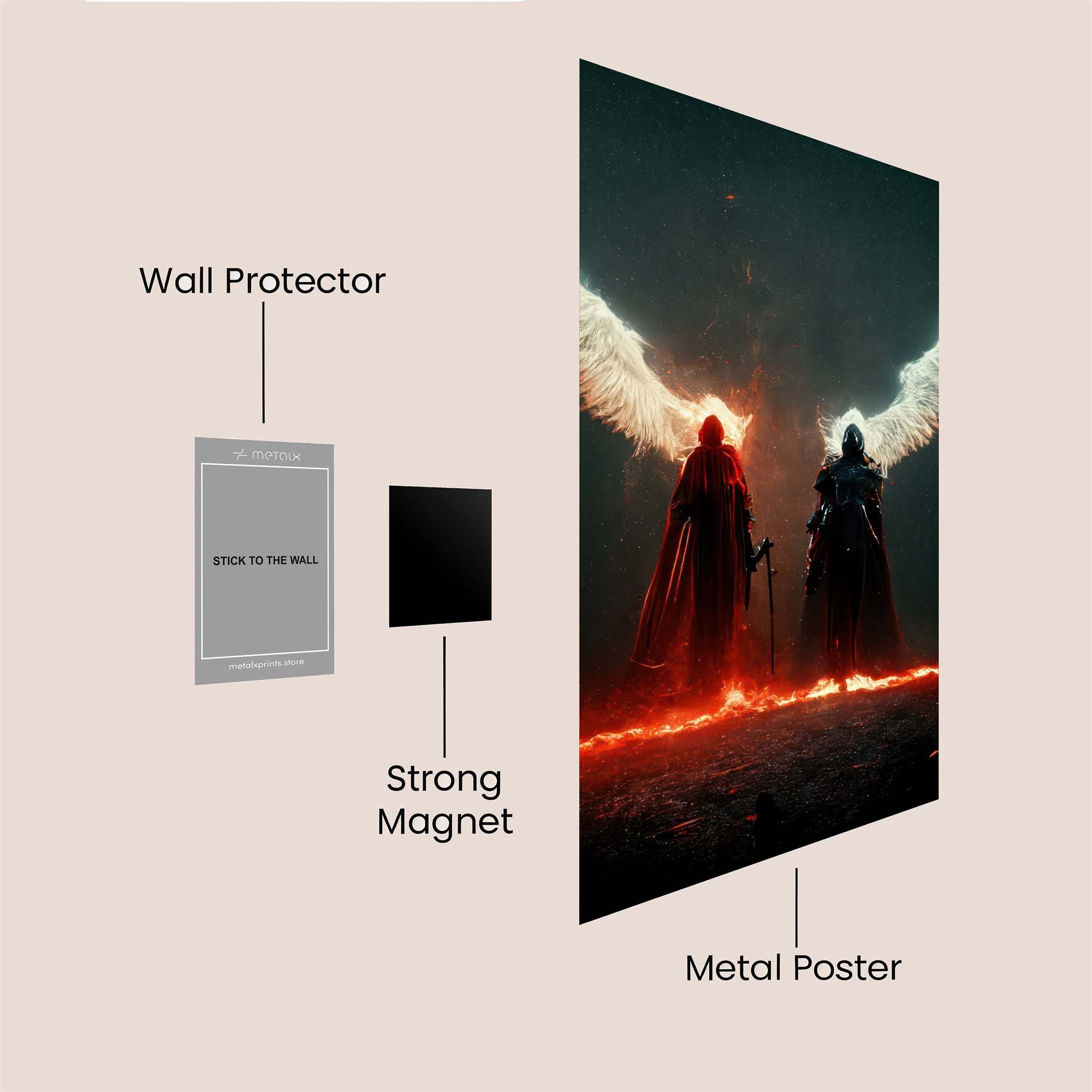 Angels Duality Safe Wall Magnetic / M