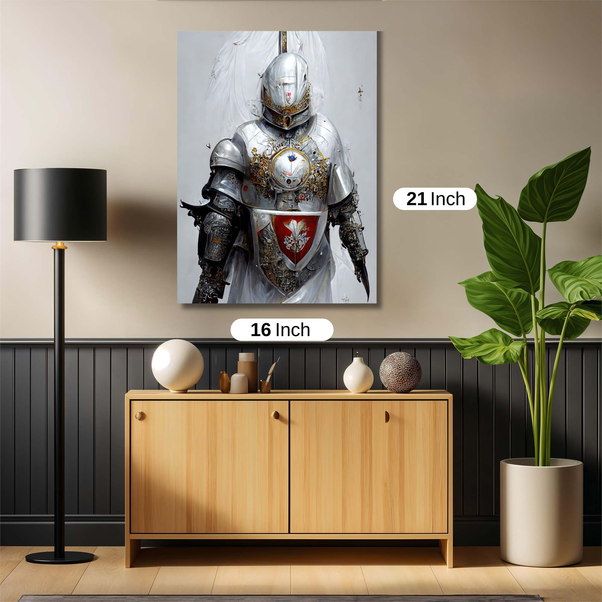 Knightly Elegance Safe Wall Magnetic / M