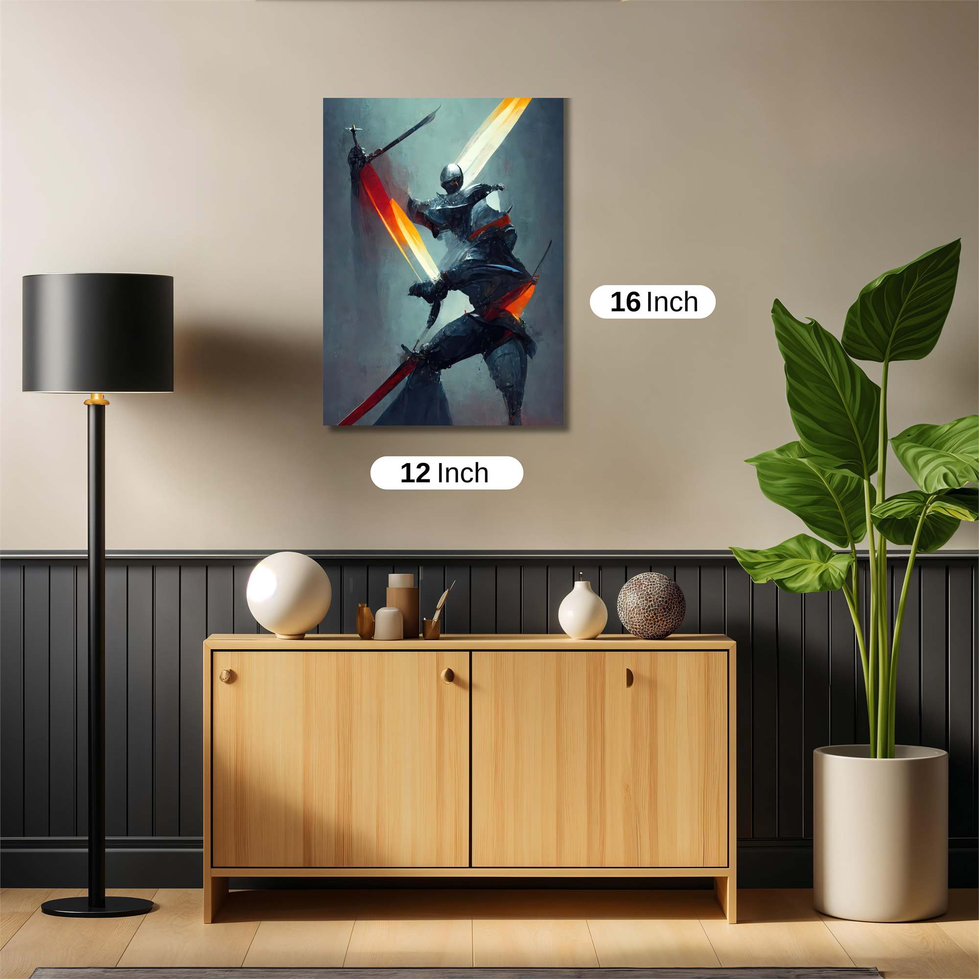 Knight Blaze Safe Wall Magnetic / M