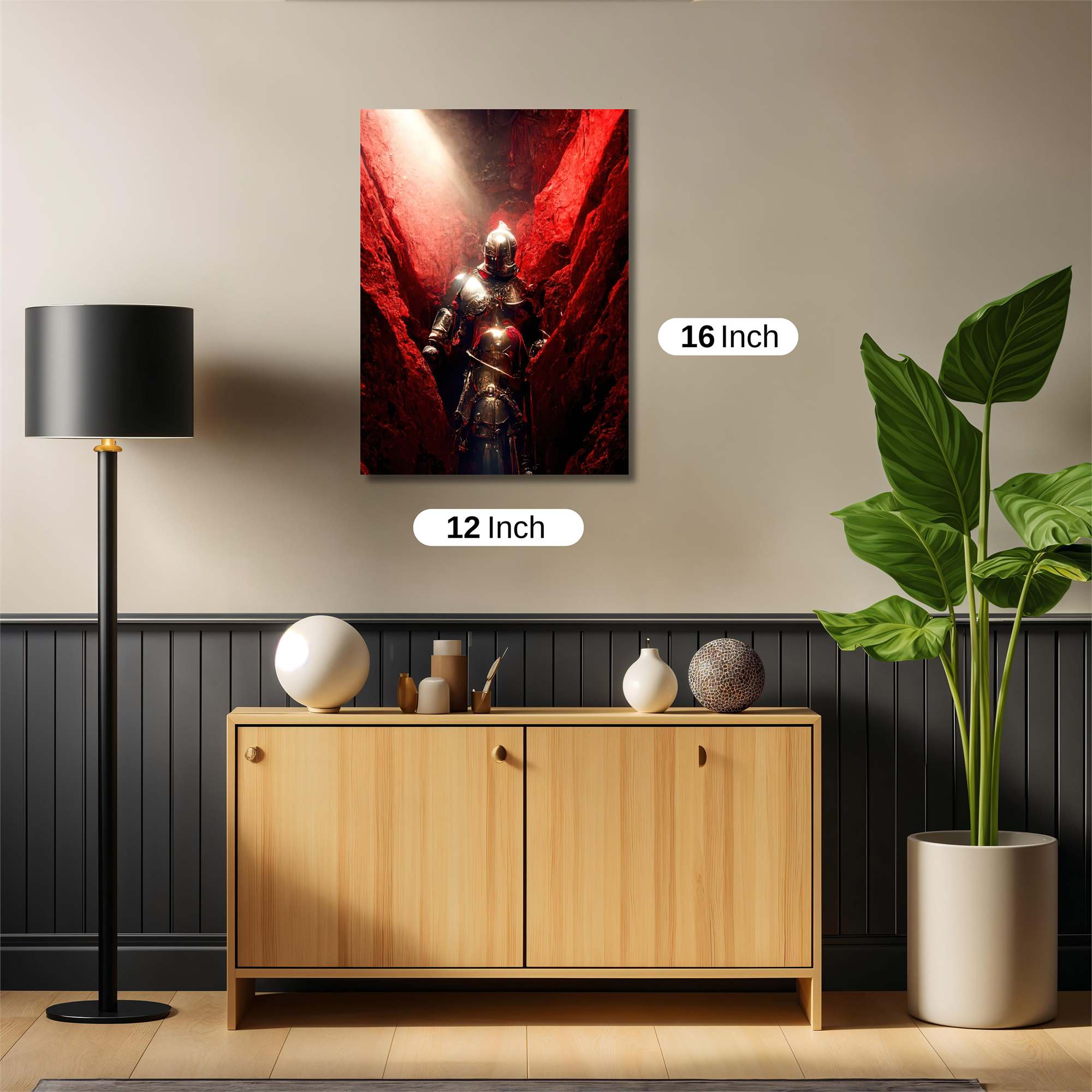 Knight Inferno Safe Wall Magnetic / M