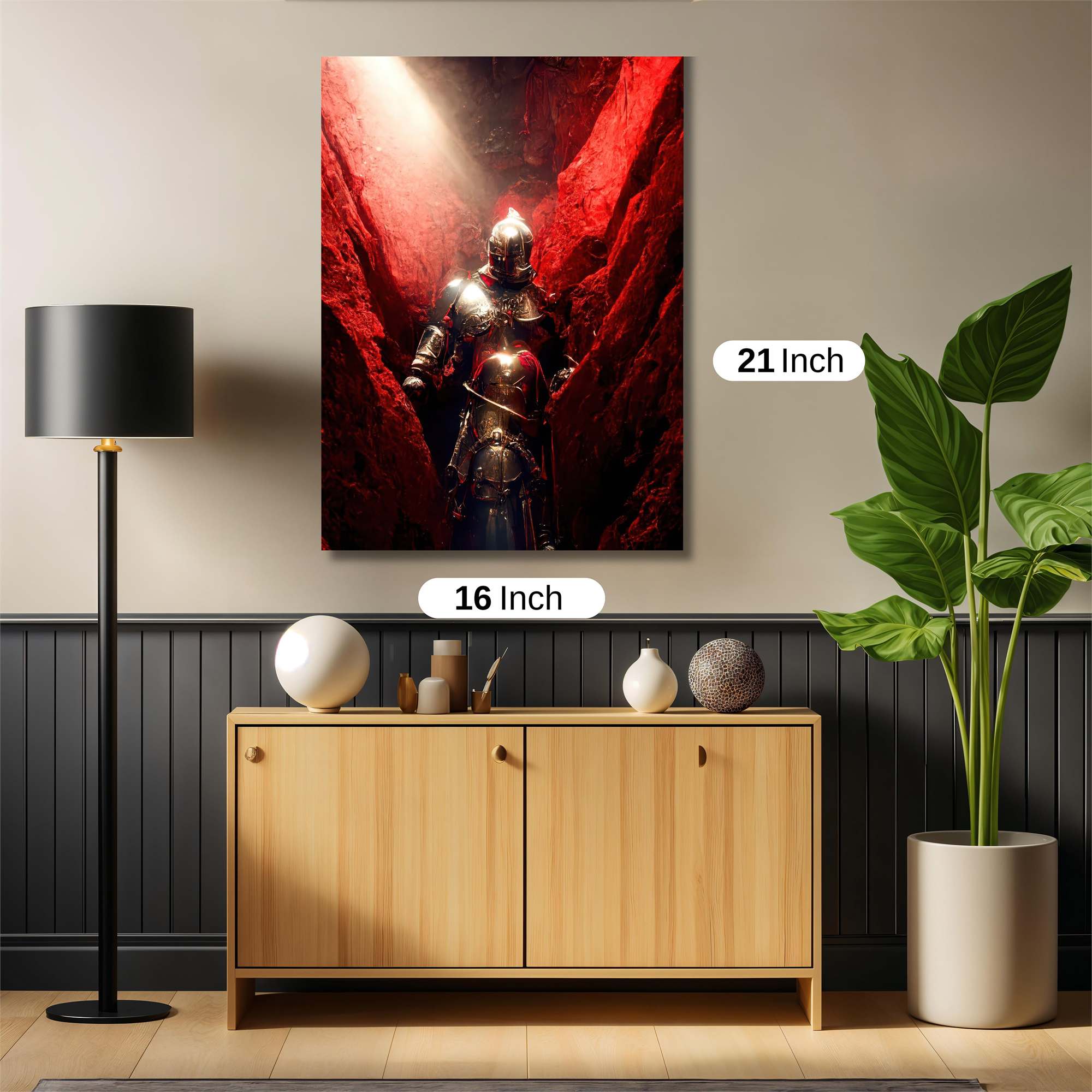 Knight Inferno Safe Wall Magnetic / M