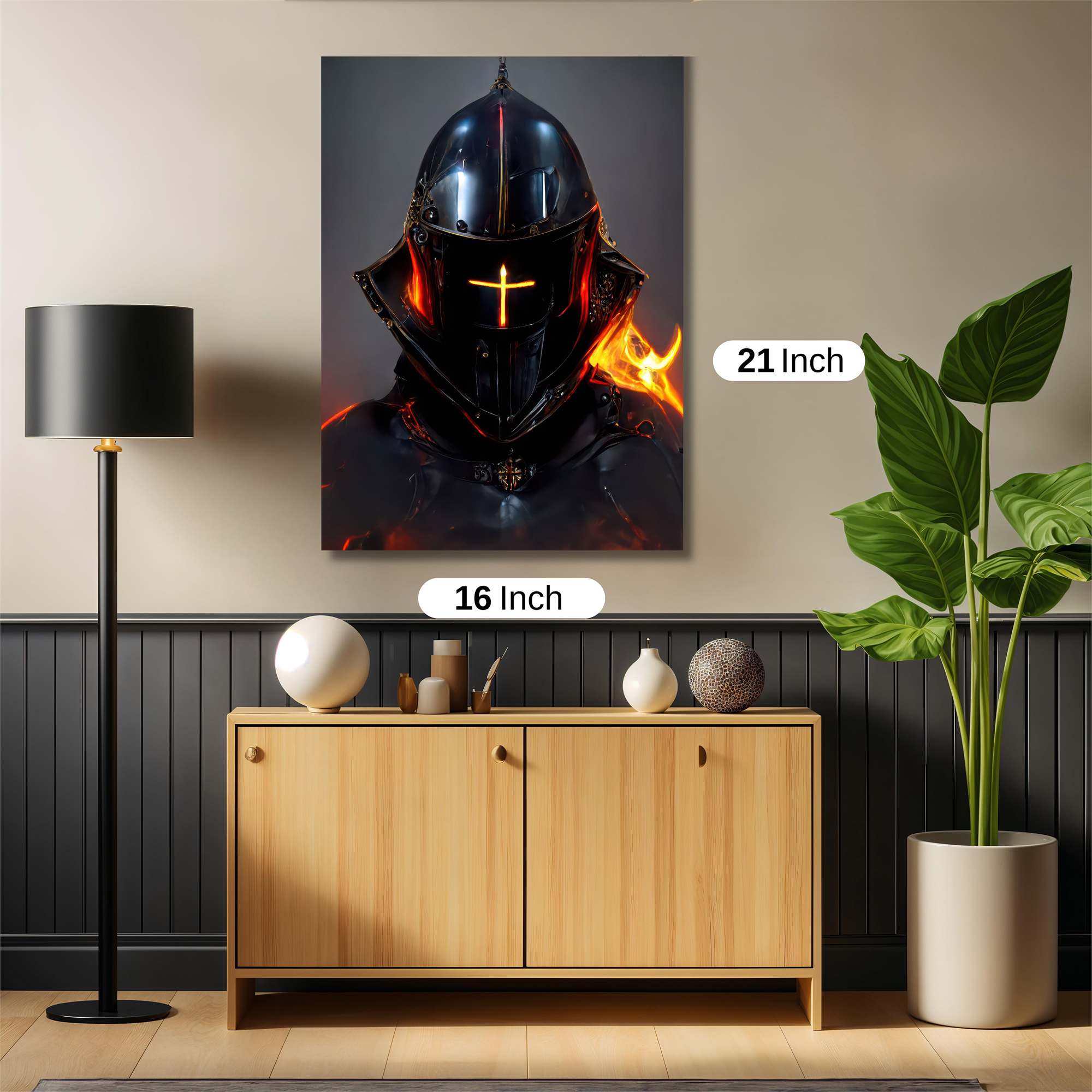 Knight Blaze Safe Wall Magnetic / M