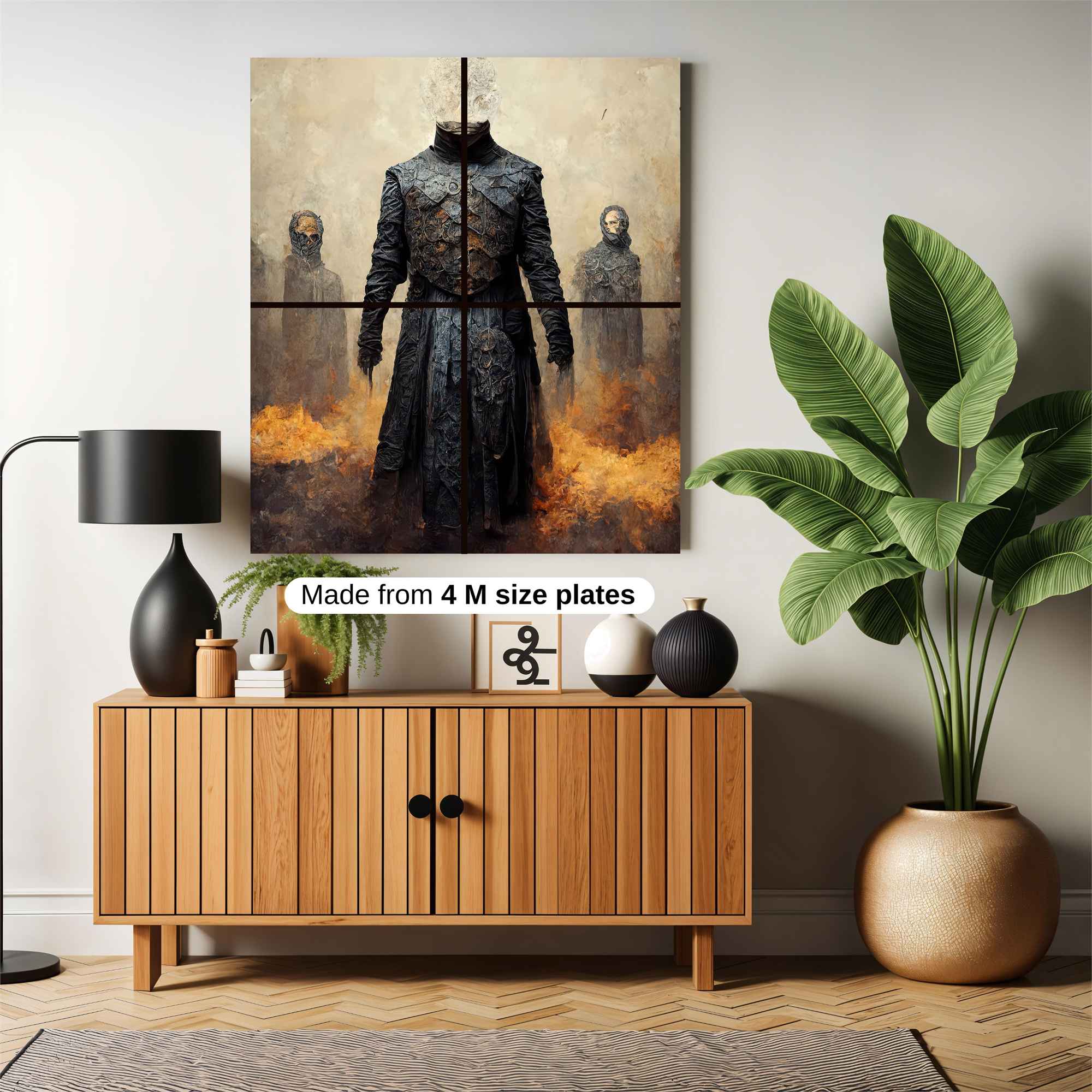 Faceless Dread Safe Wall Magnetic / M