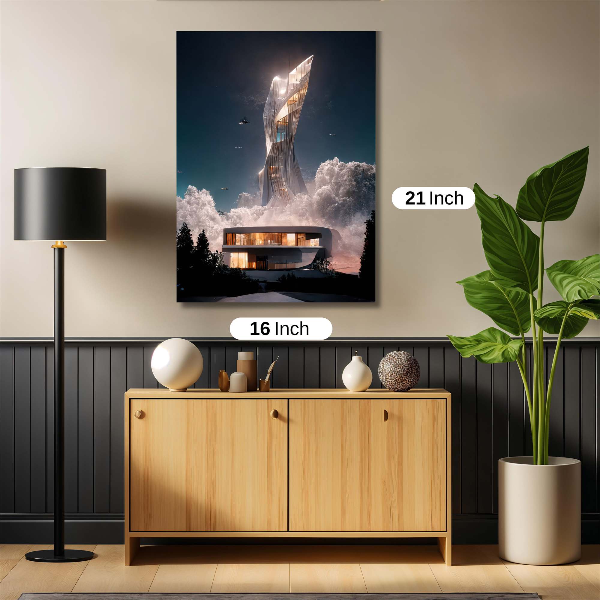 Skyspire Ethereal Safe Wall Magnetic / M