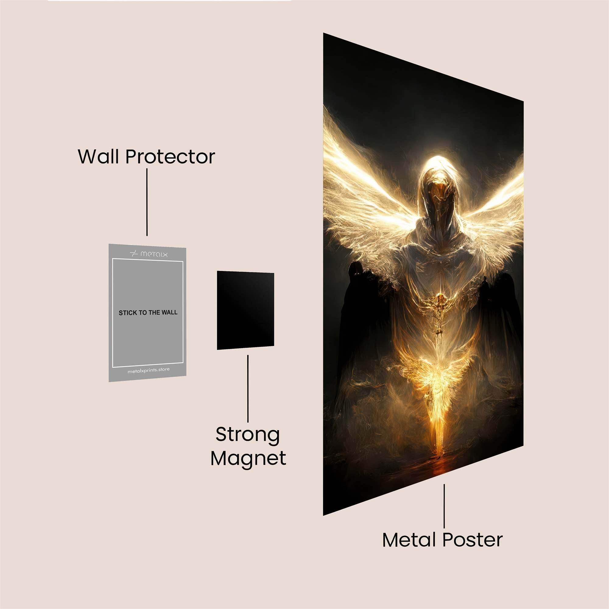 Angel Radiance Safe Wall Magnetic / M