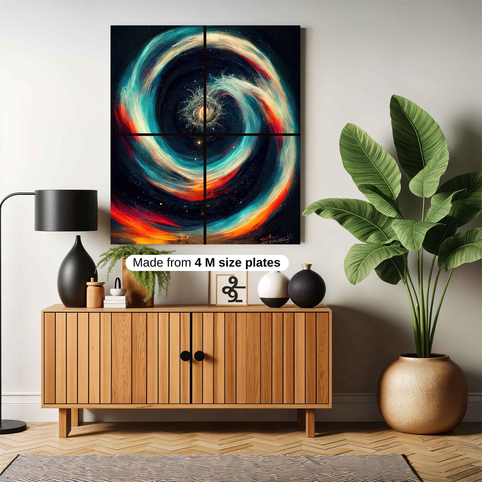 Galactic Whirl Safe Wall Magnetic / M