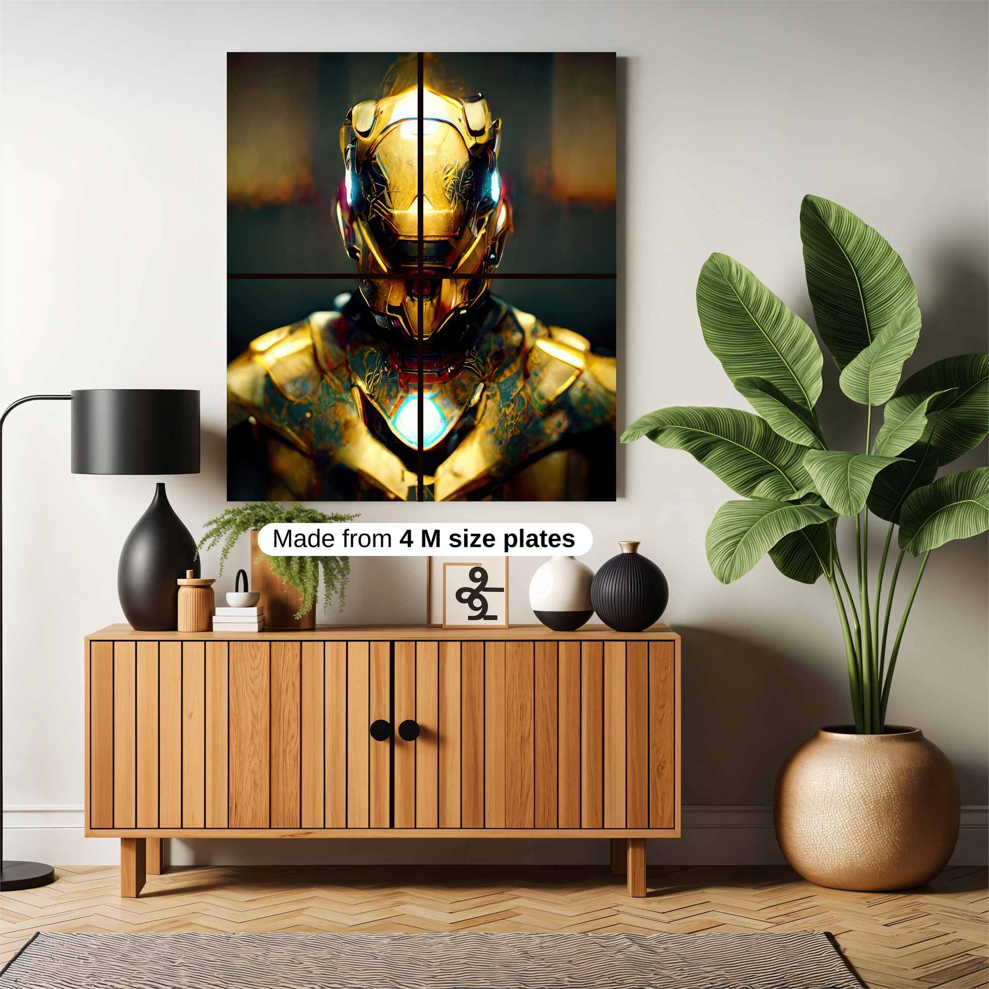 Golden Sentinel Safe Wall Magnetic / M