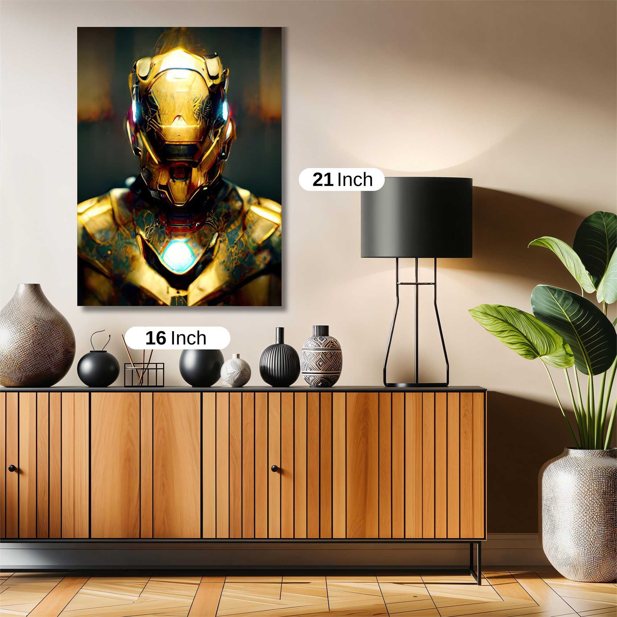 Golden Sentinel Safe Wall Magnetic / M
