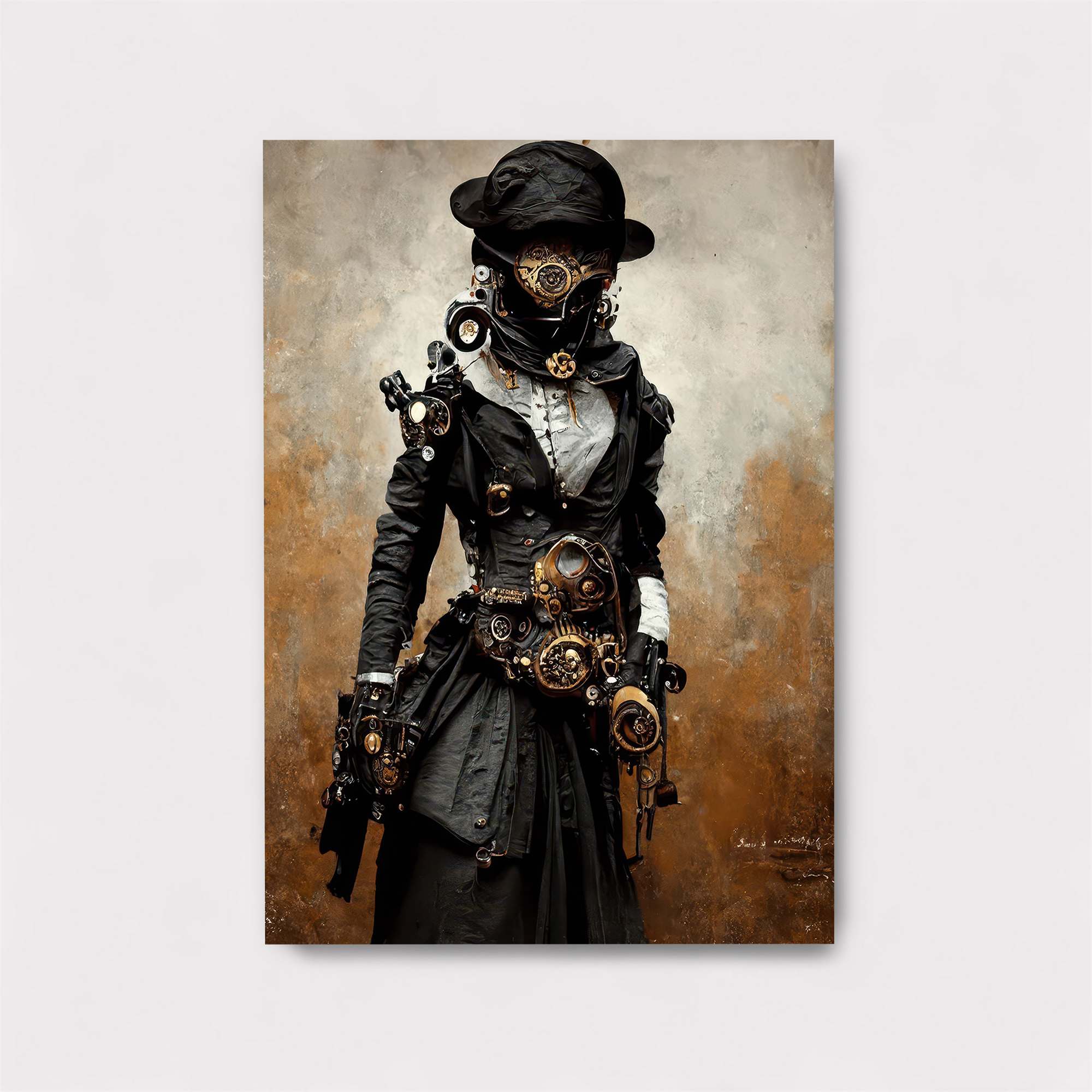 Steampunk Enigma Safe Wall Magnetic / M