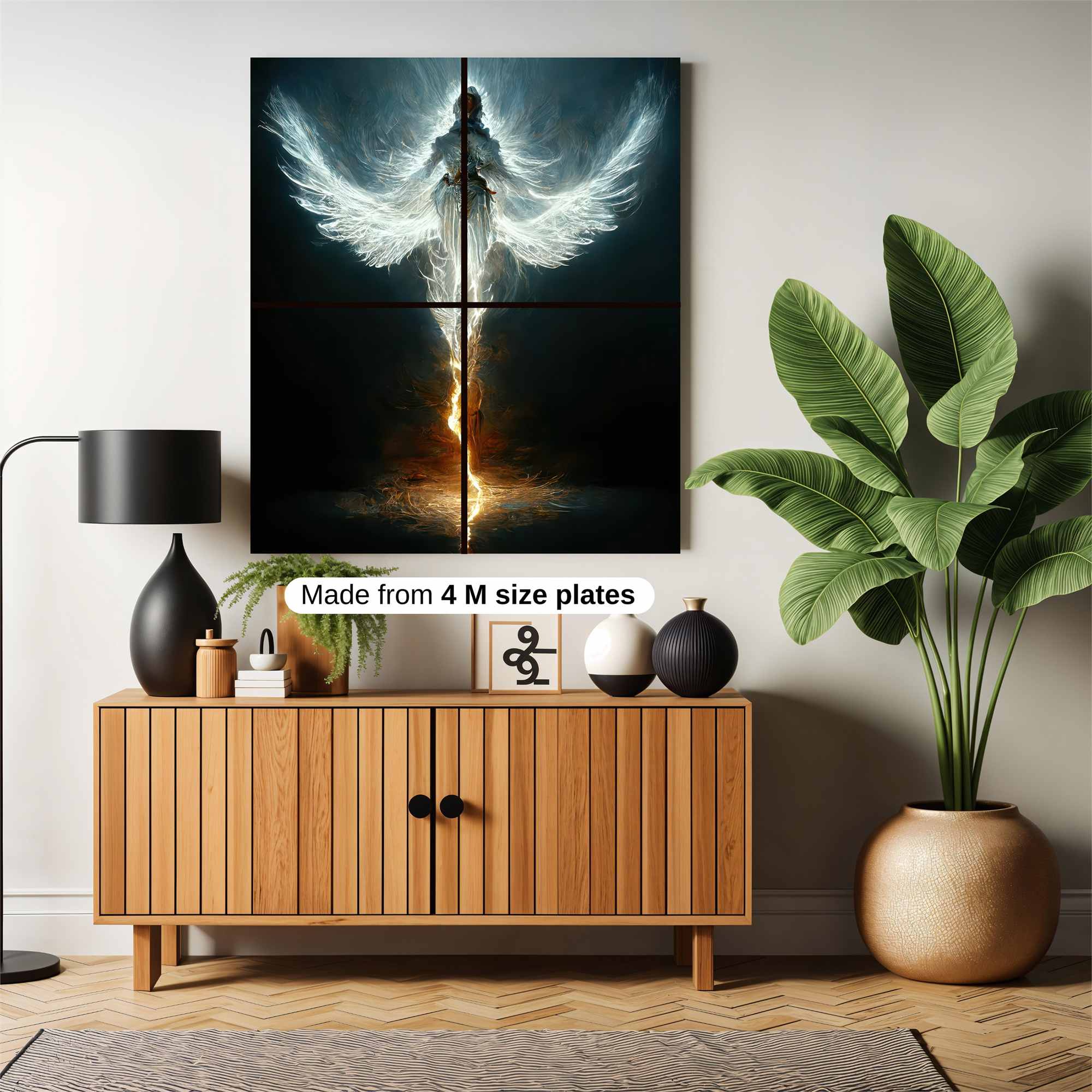 Angel Ascent Safe Wall Magnetic / M
