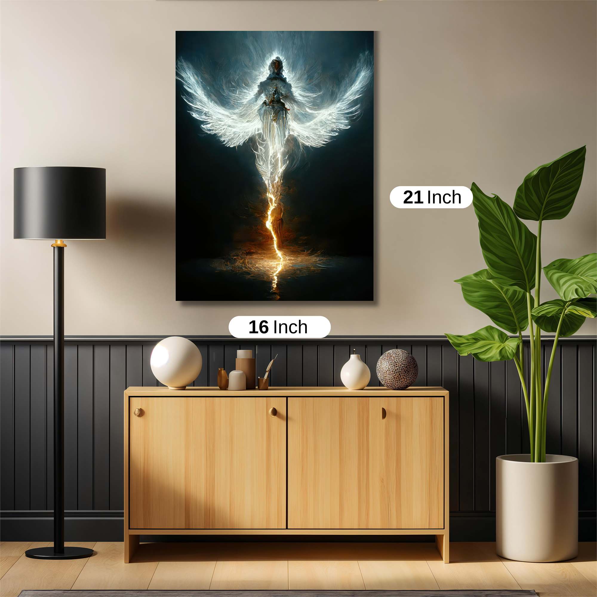 Angel Ascent Safe Wall Magnetic / M