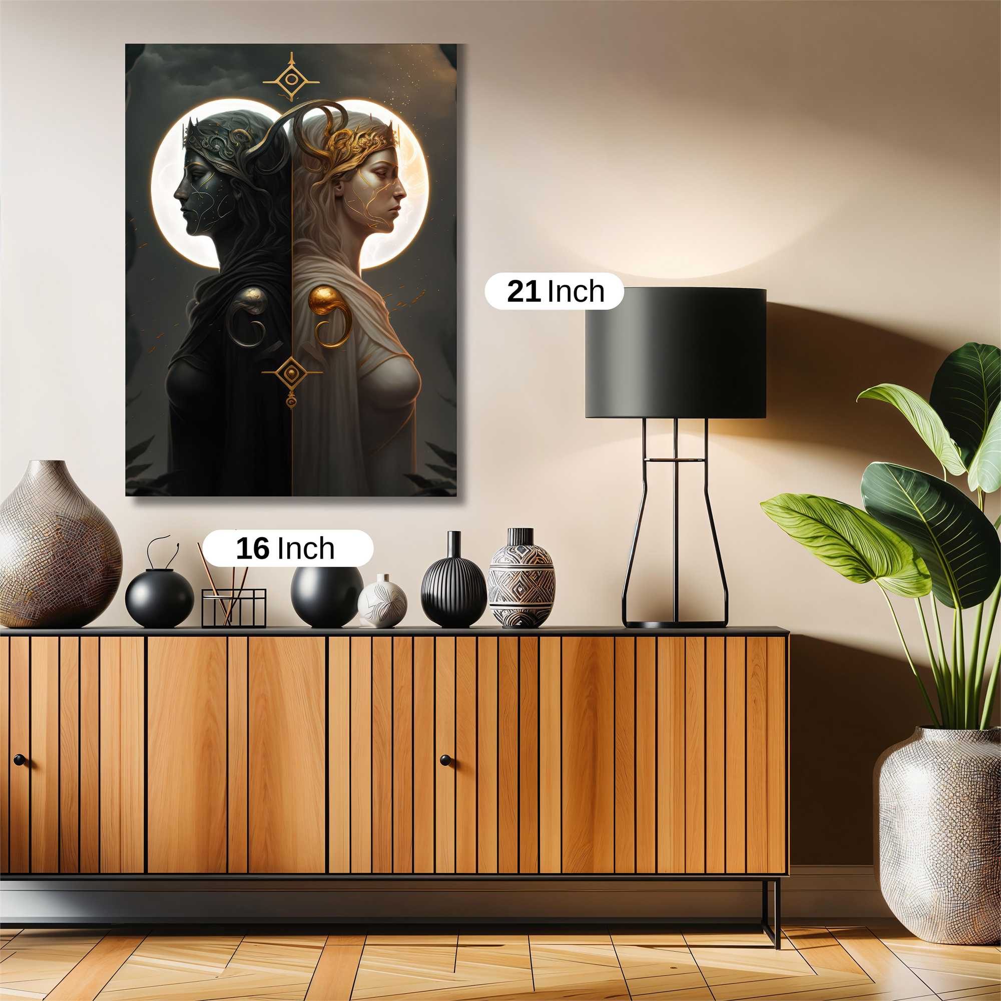 Moonlit Duality Safe Wall Magnetic / M