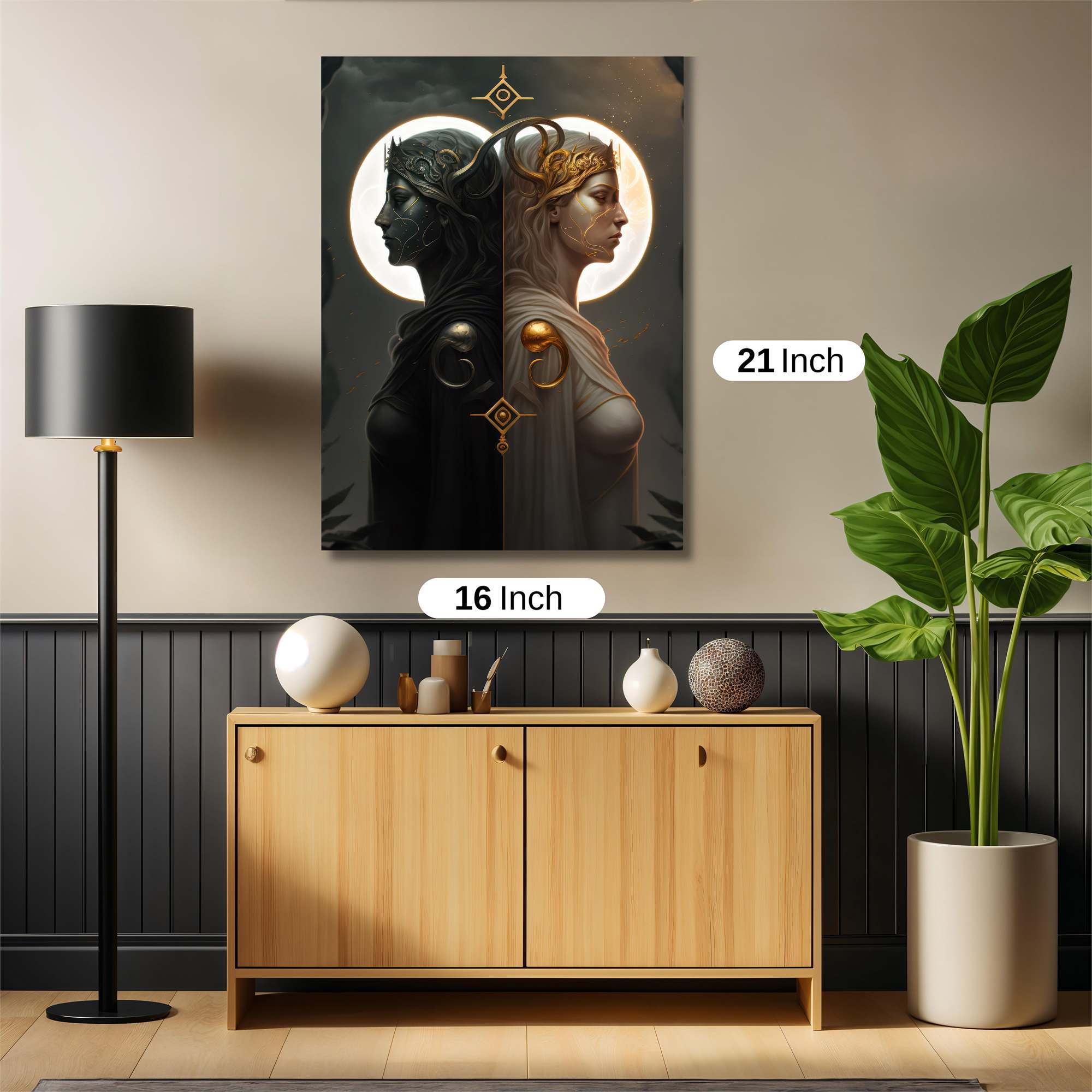 Moonlit Duality Safe Wall Magnetic / M