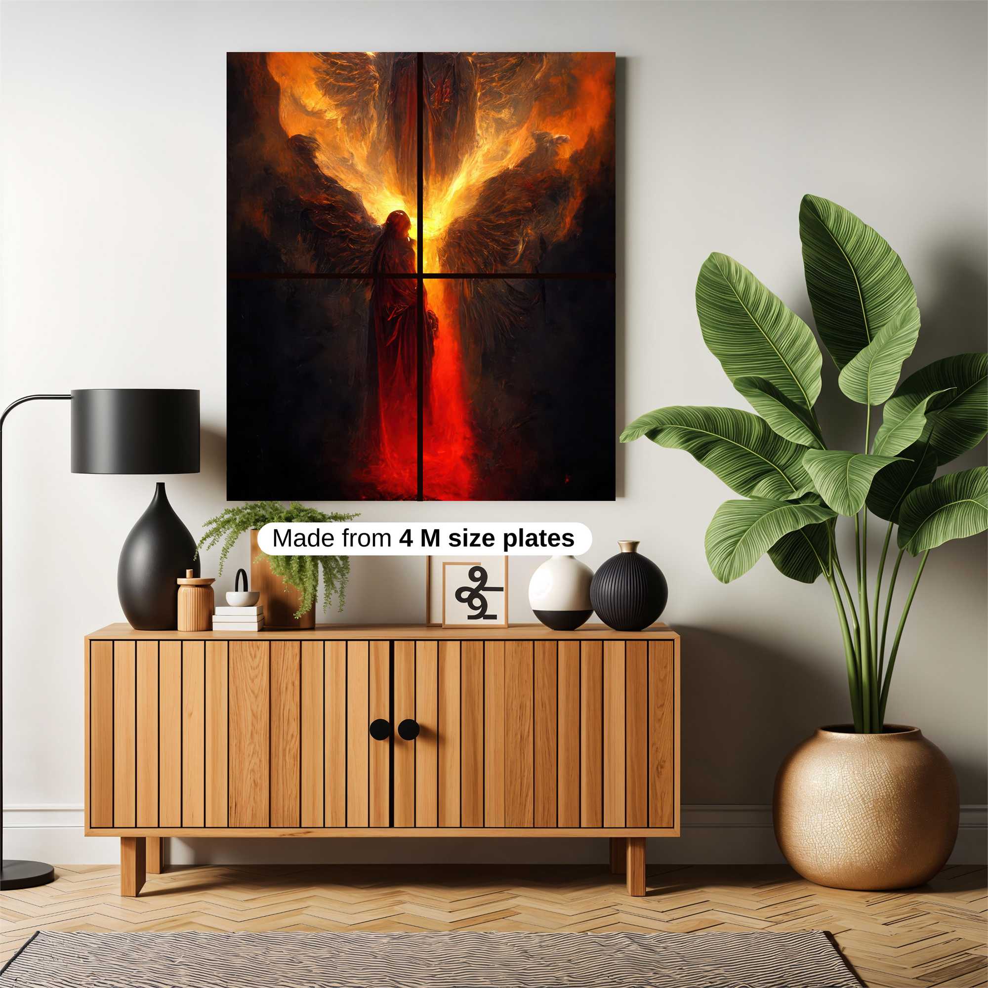 Angel Descent Safe Wall Magnetic / M