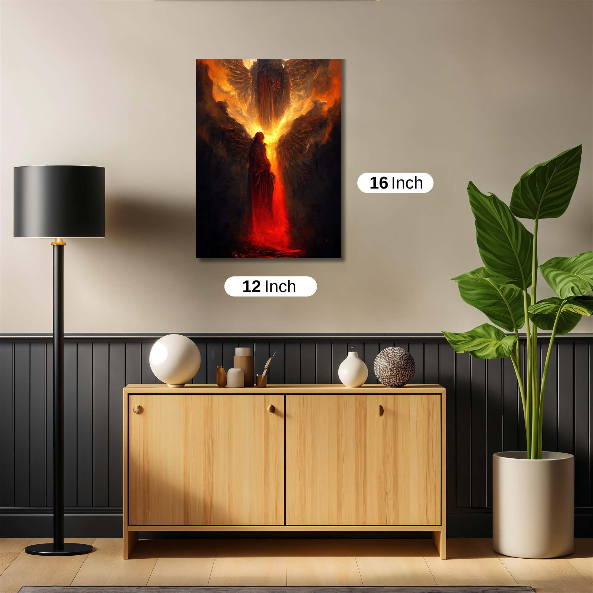 Angel Descent Safe Wall Magnetic / M