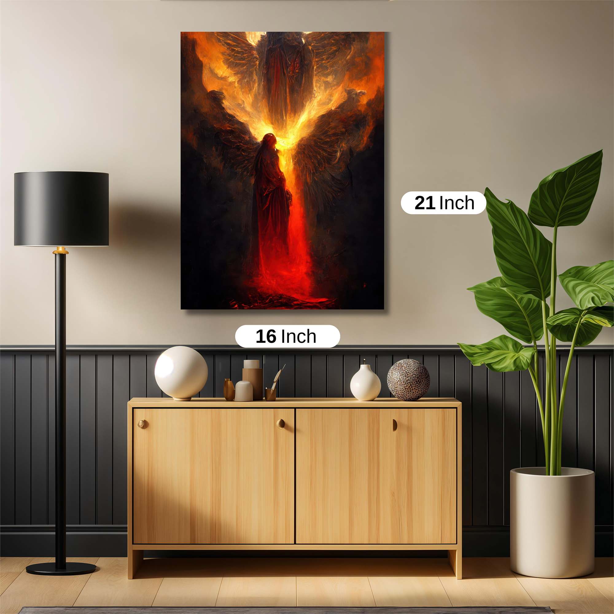 Angel Descent Safe Wall Magnetic / M