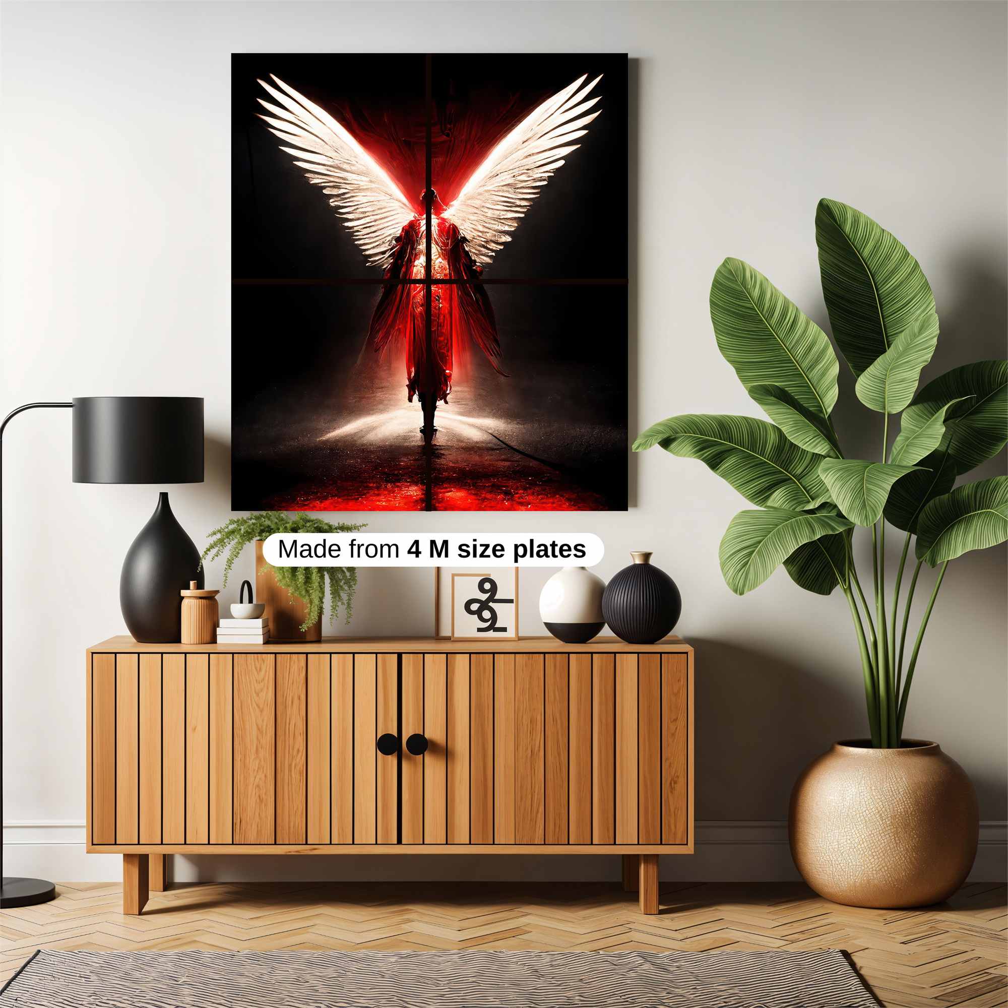Angel Descent Safe Wall Magnetic / M