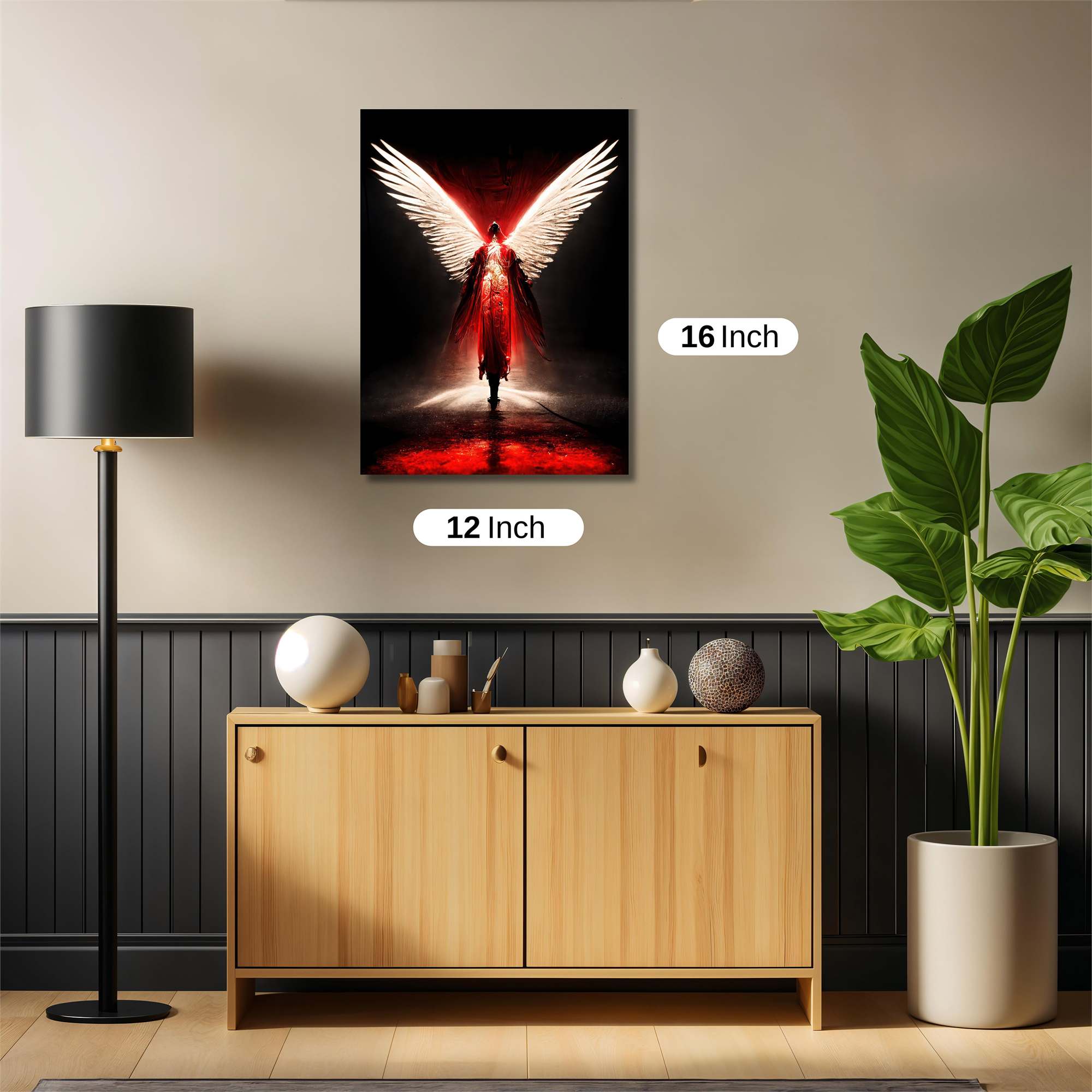 Angel Descent Safe Wall Magnetic / M