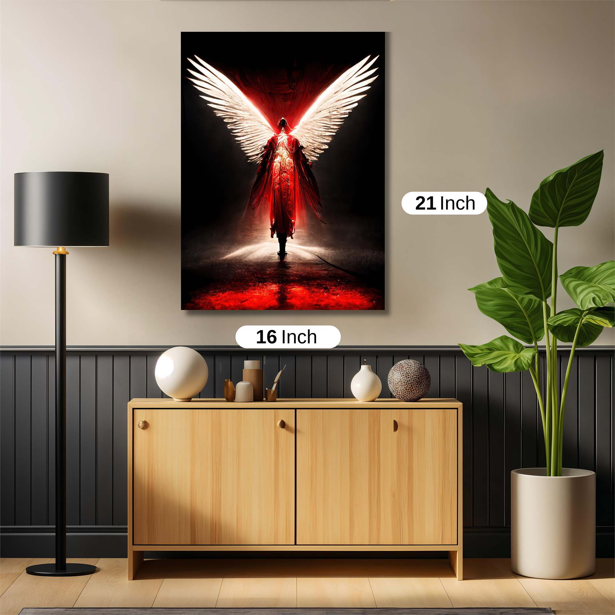 Angel Descent Safe Wall Magnetic / M