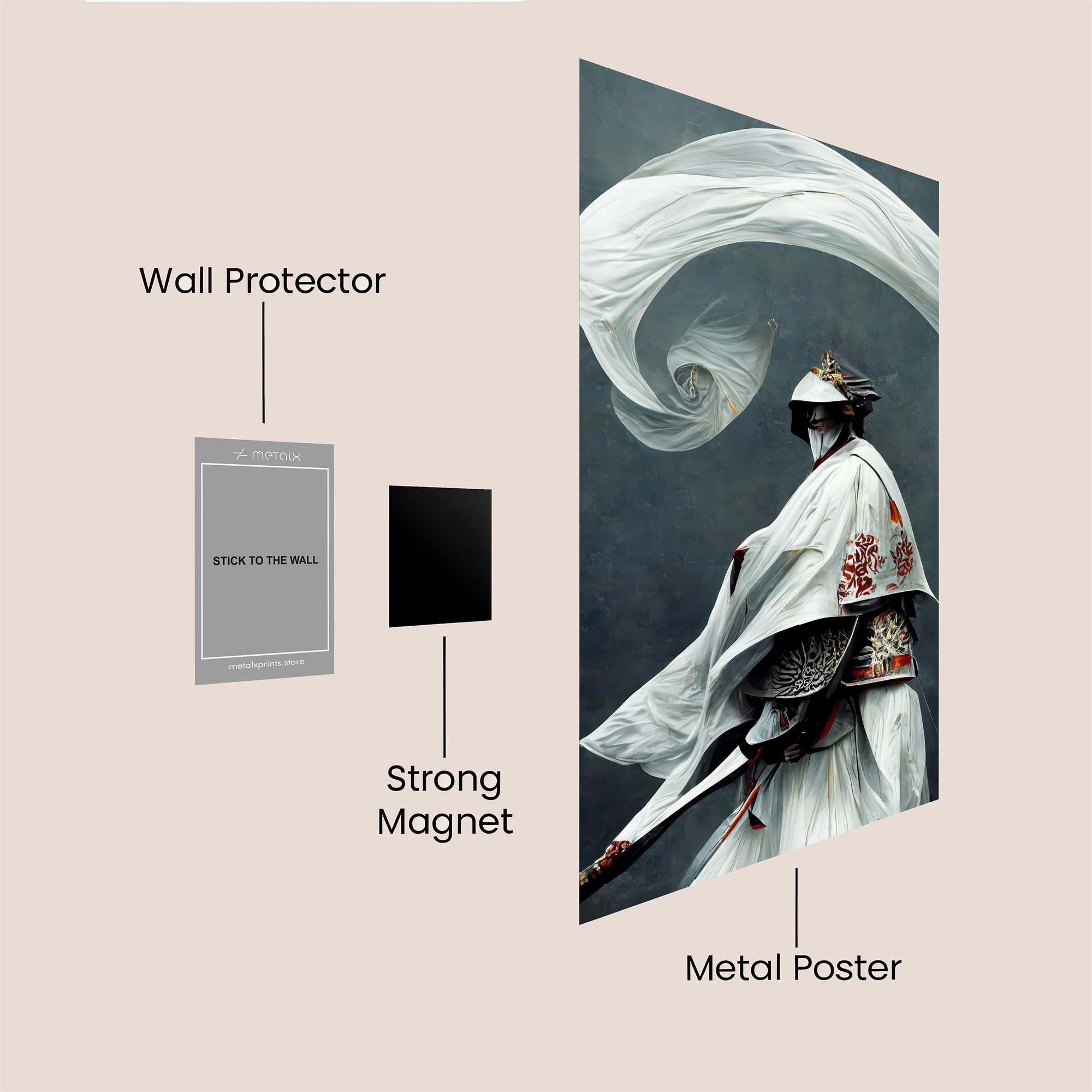 Samurai Serenity Safe Wall Magnetic / M