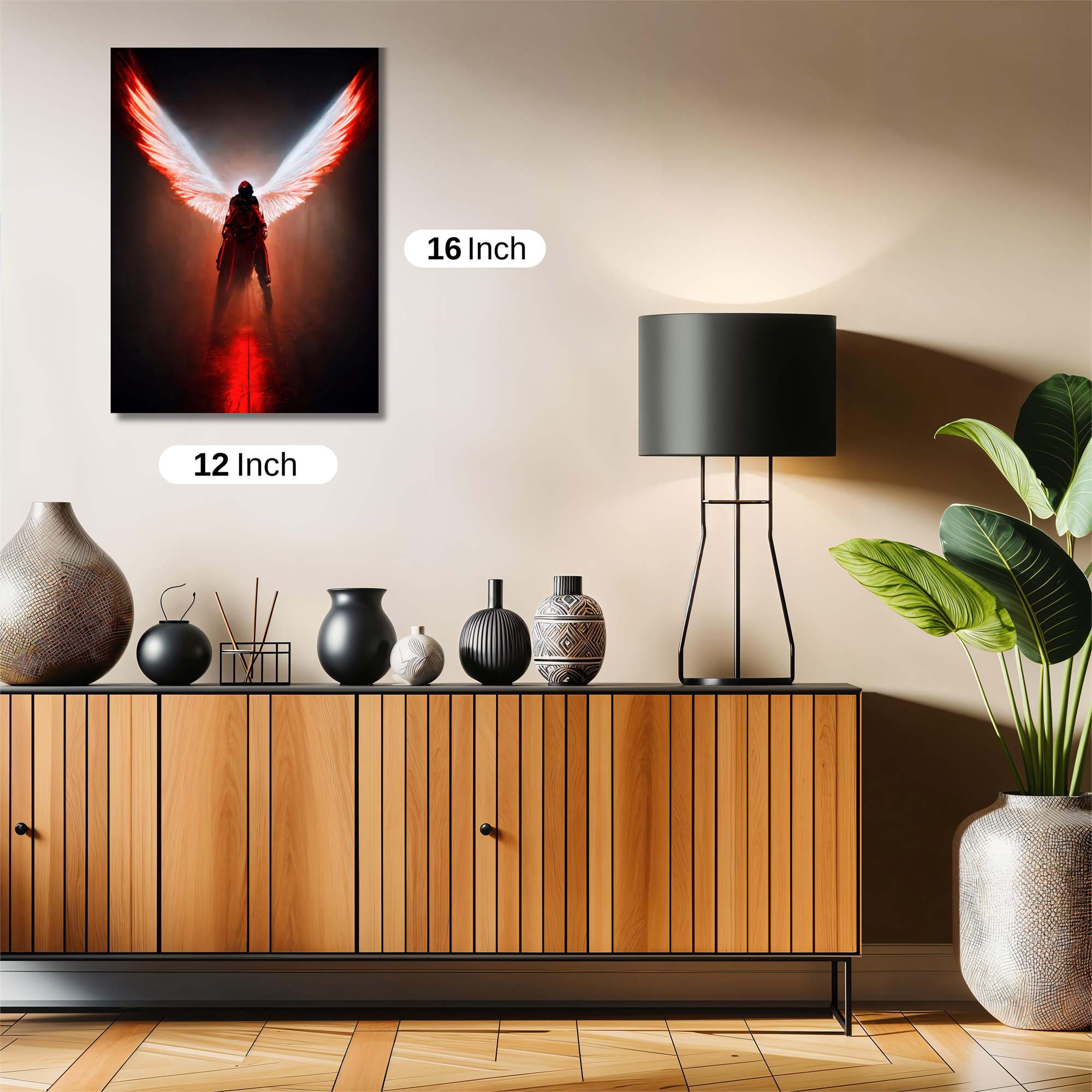 Angel Fury Safe Wall Magnetic / M