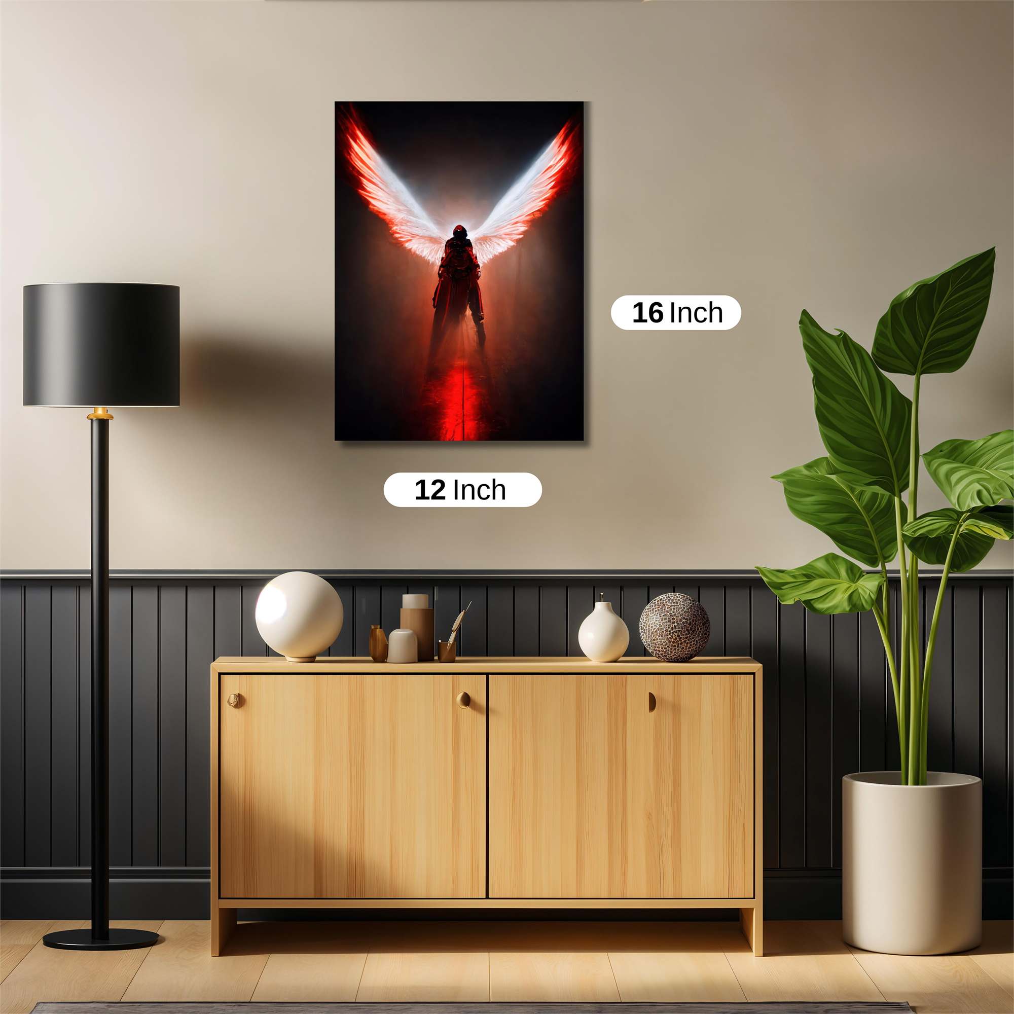 Angel Fury Safe Wall Magnetic / M