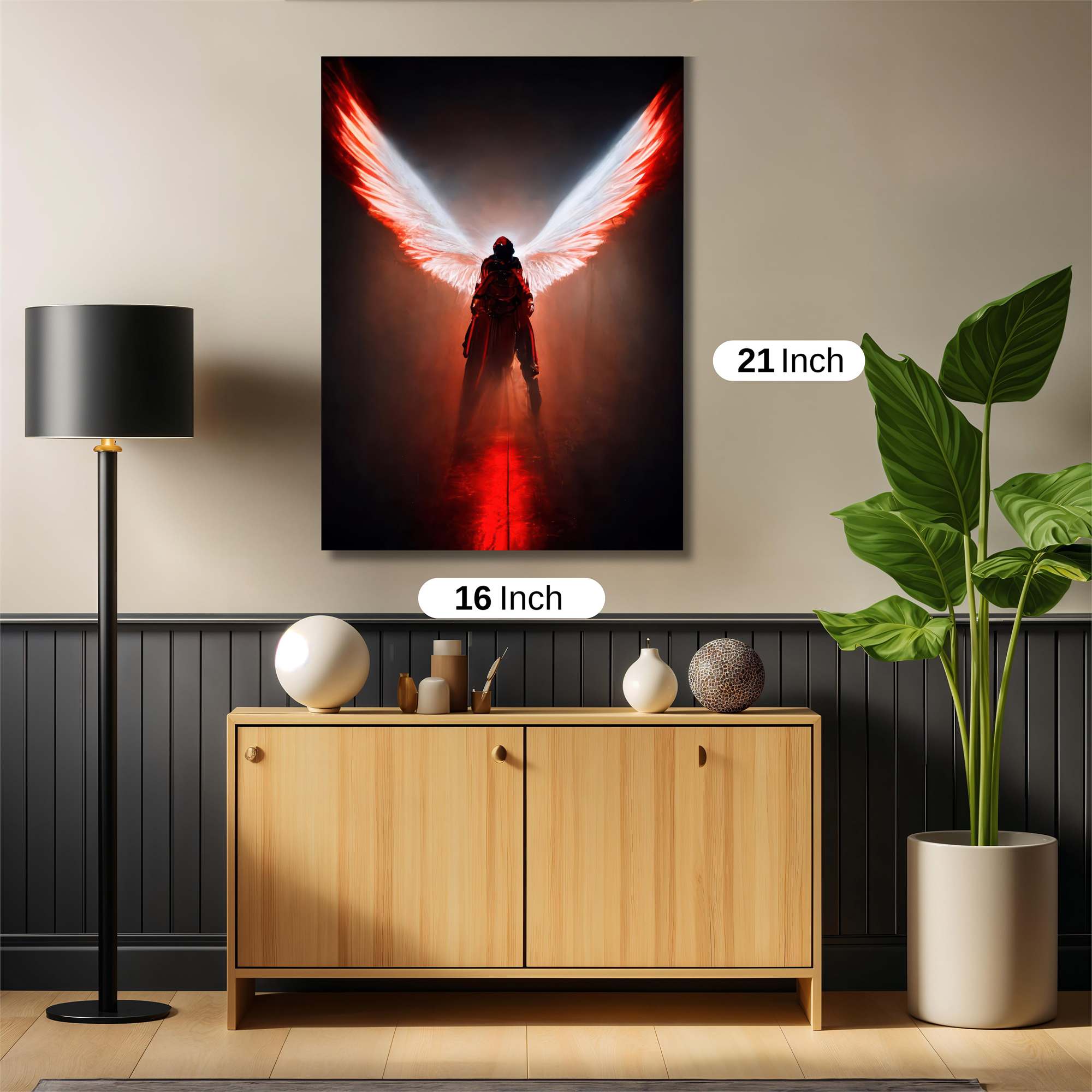 Angel Fury Safe Wall Magnetic / M