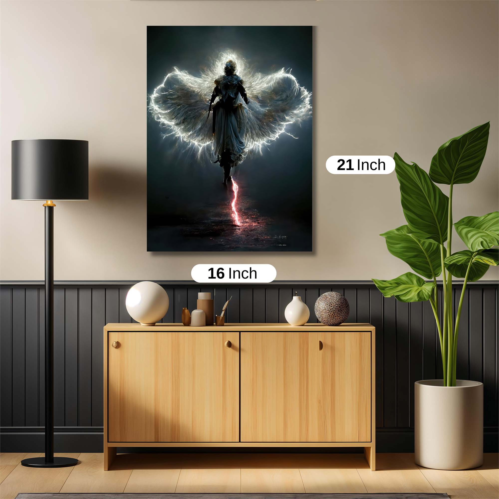 Angel Ascent Safe Wall Magnetic / M